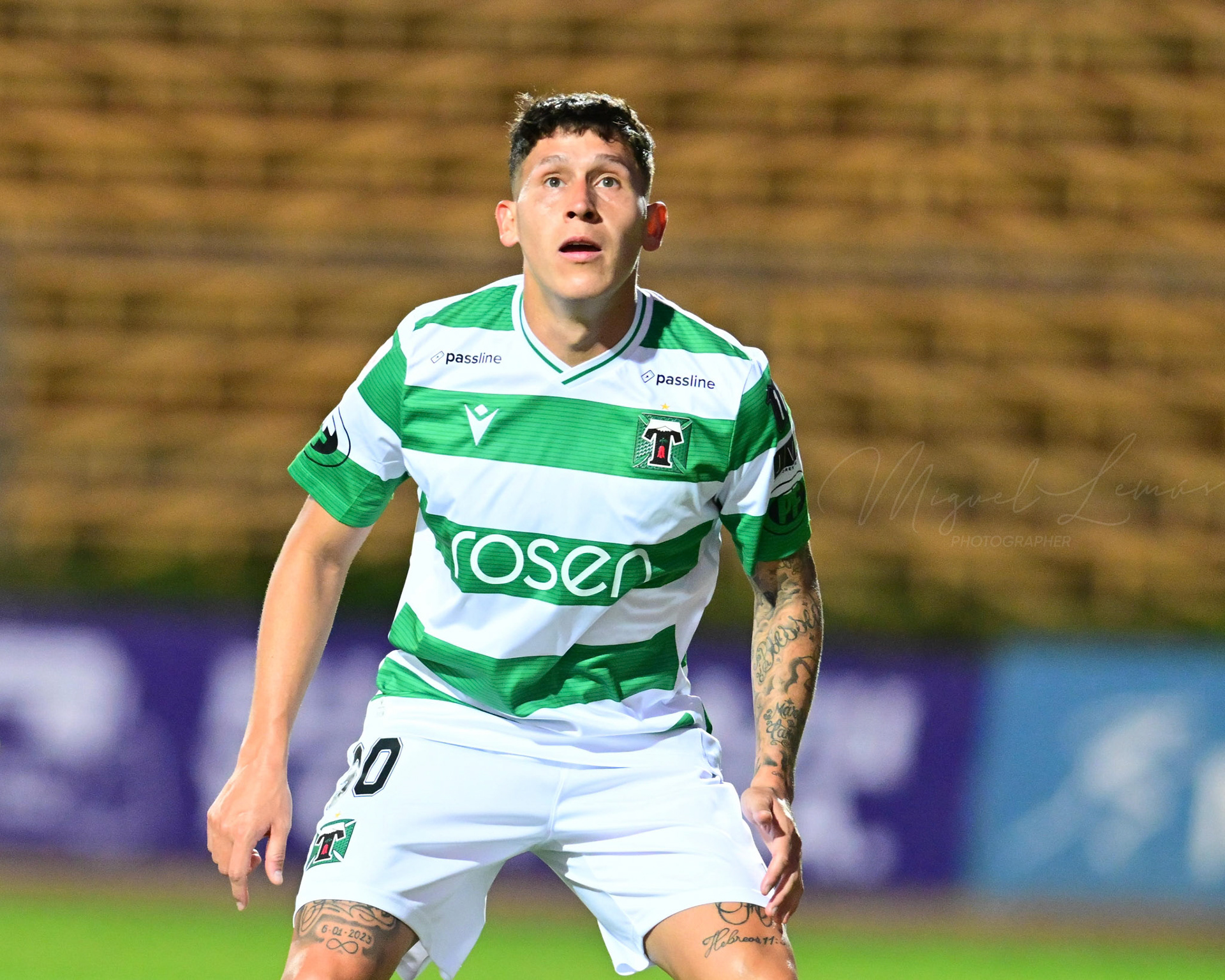 Santiago, Chile - 2026-03-27: Acción del partido entre Deportes Recoleta y Deportes Temuco  por la Liga de Ascenso 2026 disputado en el Estadio Municipal de San Bernardo.Foto: Miguel Lemus Dávila