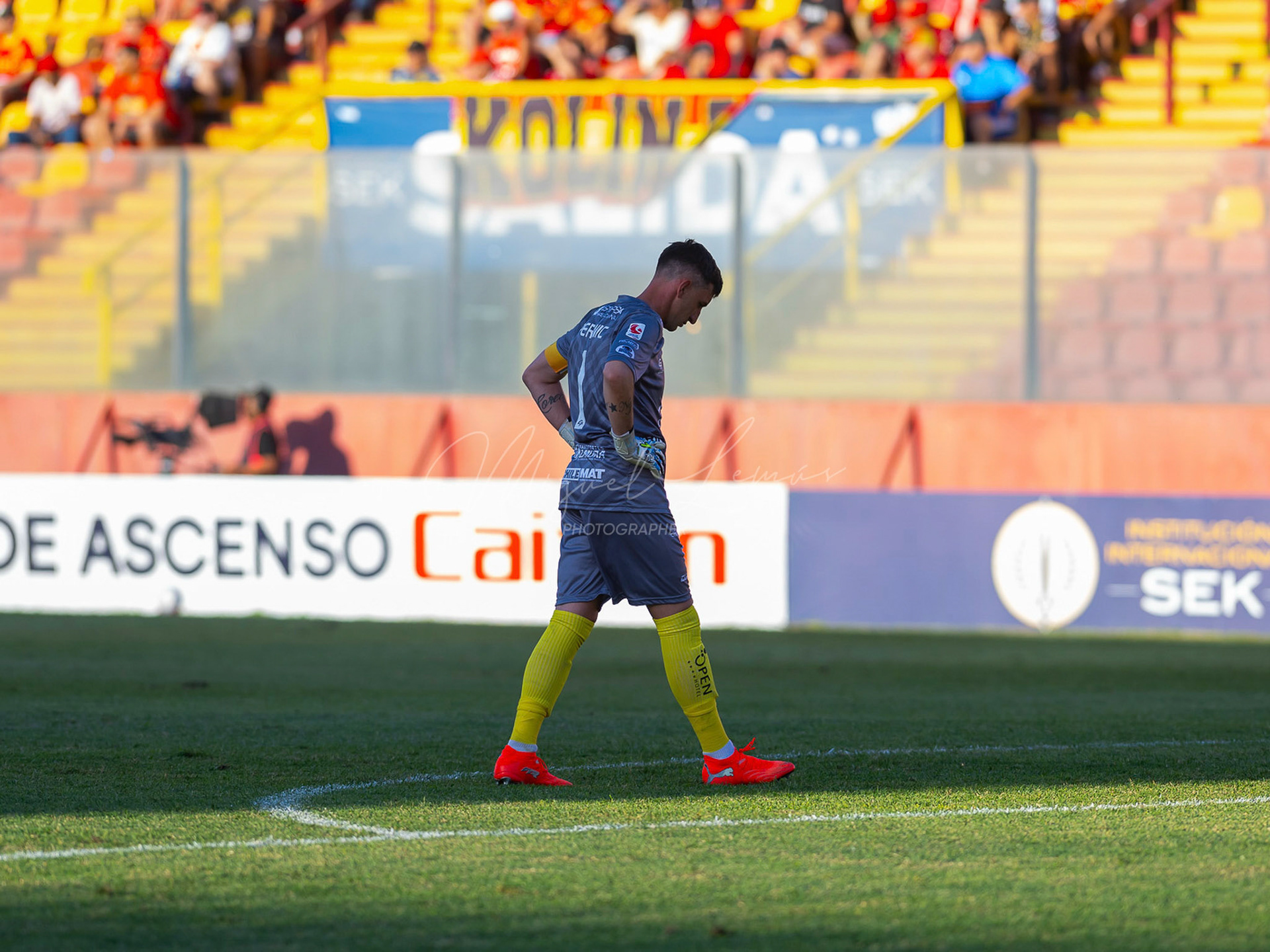 Santiago, Chile - 21 de febrero de 2026: partido entre Union Española y San Luis de Quillota válido por la fecha21 de febrero de 2026:de la Liga de Ascenso 2026, disputado en el Estadio Santa Laura. Foto: Miguel Lemus