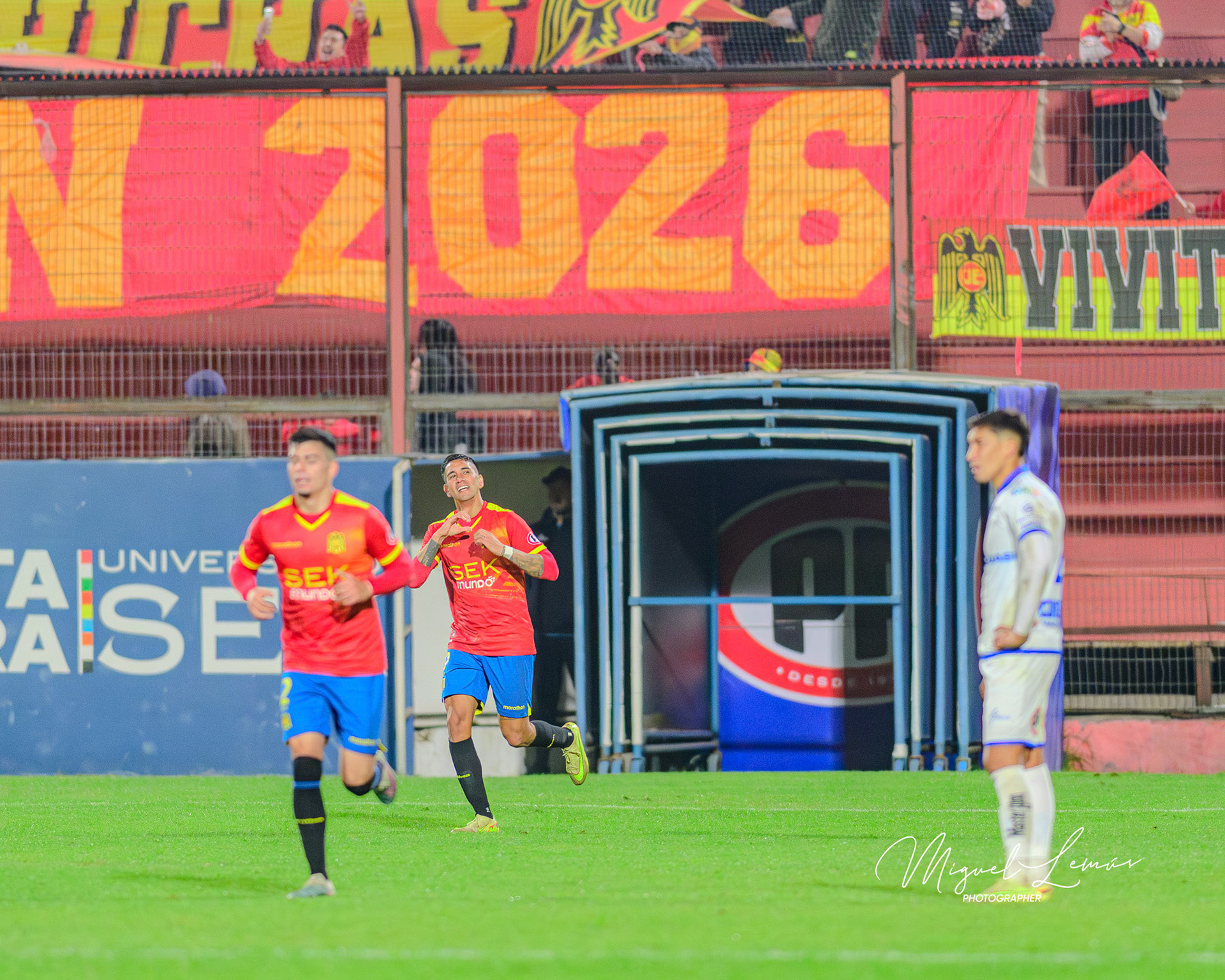 Santiago, Chile - 2026-05-18: Acción del partido entre Union Española  vs Club Deportes Iquique  Liga de Ascenso 2026 disputado en el Estadio Santa Laura  Foto: Miguel Lemus Dávila