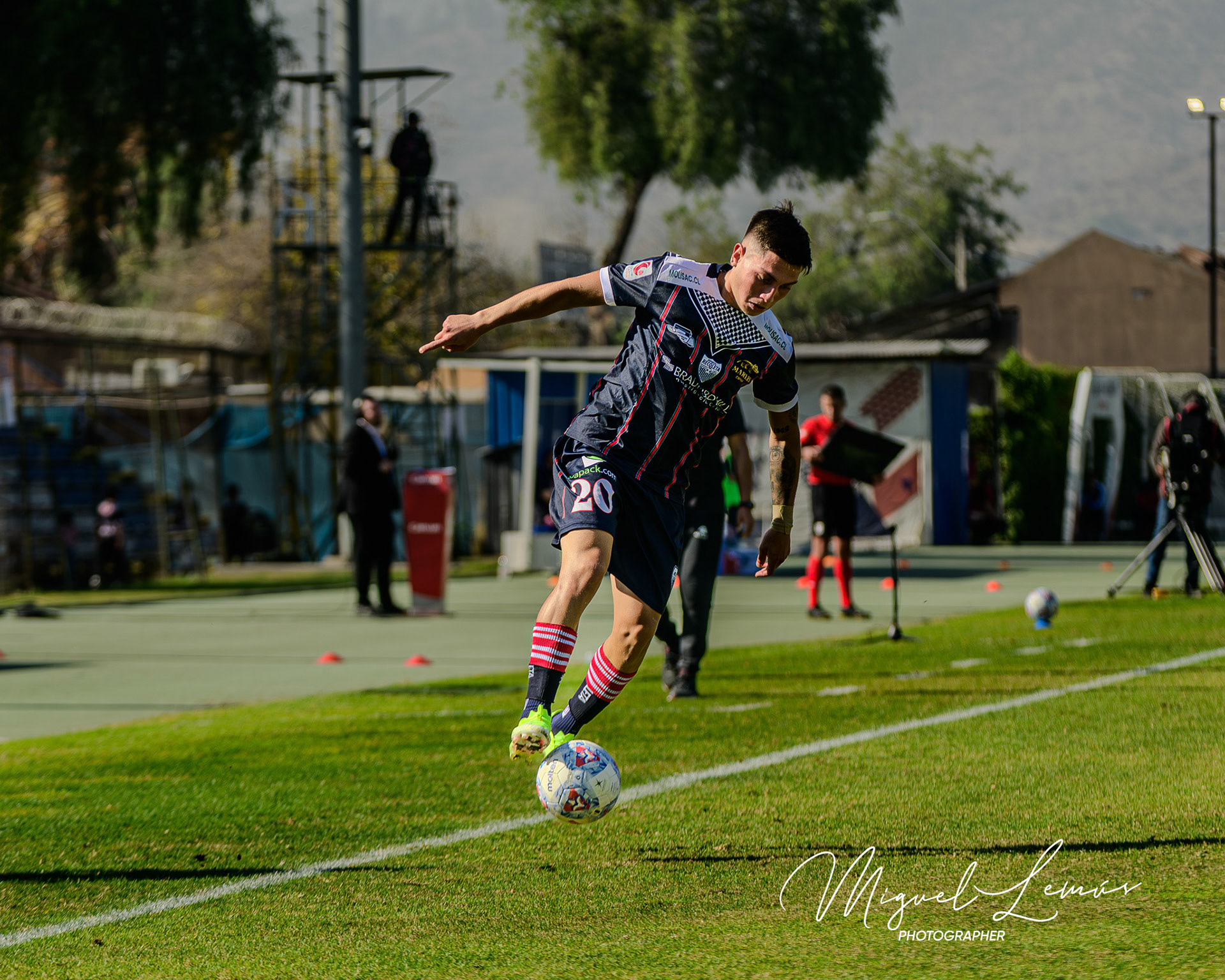 Santiago, Chile - 2026-05-30: Acción del partido entre Deportes Recoleta  y San Luis   Liga de Ascenso   2026 disputado en el  Estadio Municipal; de Recoleta Fecha 14 del campeonato  2026Foto: Miguel Lemus Dávila