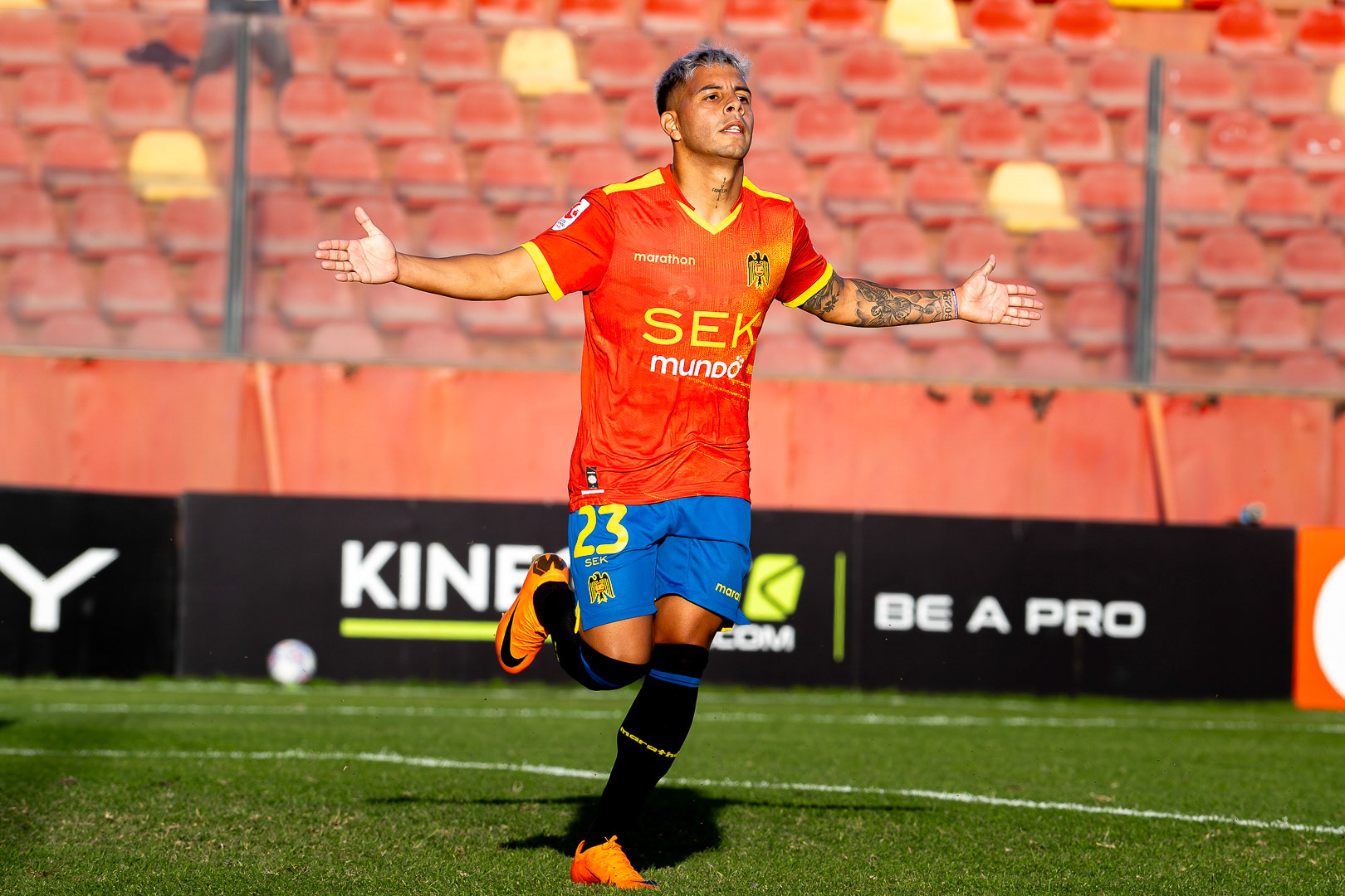 Santiago, Chile - 10 de marzo de 2026: partido entre Union Española y Deportivo Magallanes válido por la fecha 3 del 2026 ,Liga de Ascenso 2026, disputado en el Estadio Santa LauraFoto: Miguel Lemus Dávila