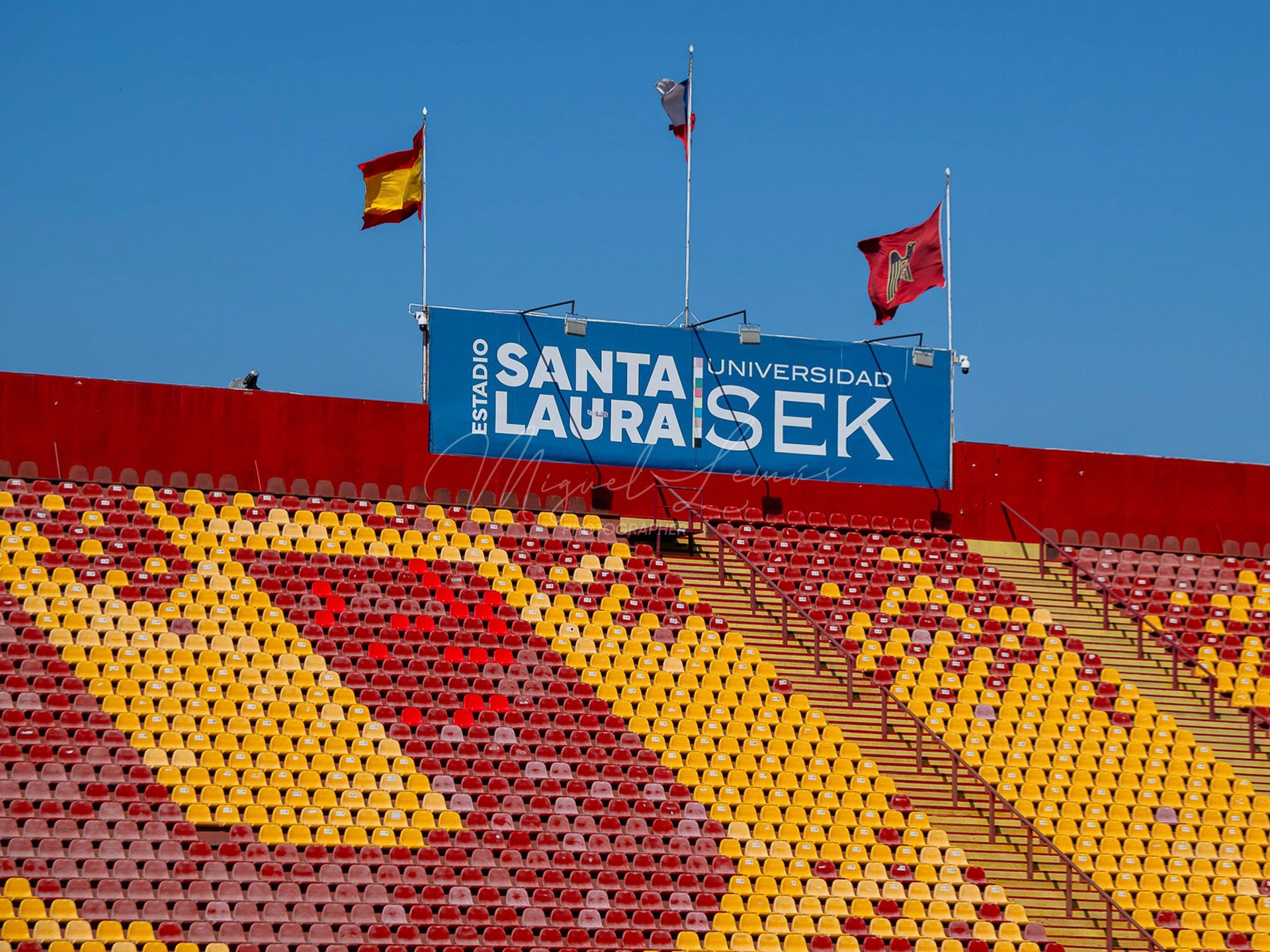 Santiago, Chile - 21 de febrero de 2026: partido entre Union Española y San Luis de Quillota válido por la fecha21 de febrero de 2026:de la Liga de Ascenso 2026, disputado en el Estadio Santa Laura. Foto: Miguel Lemus