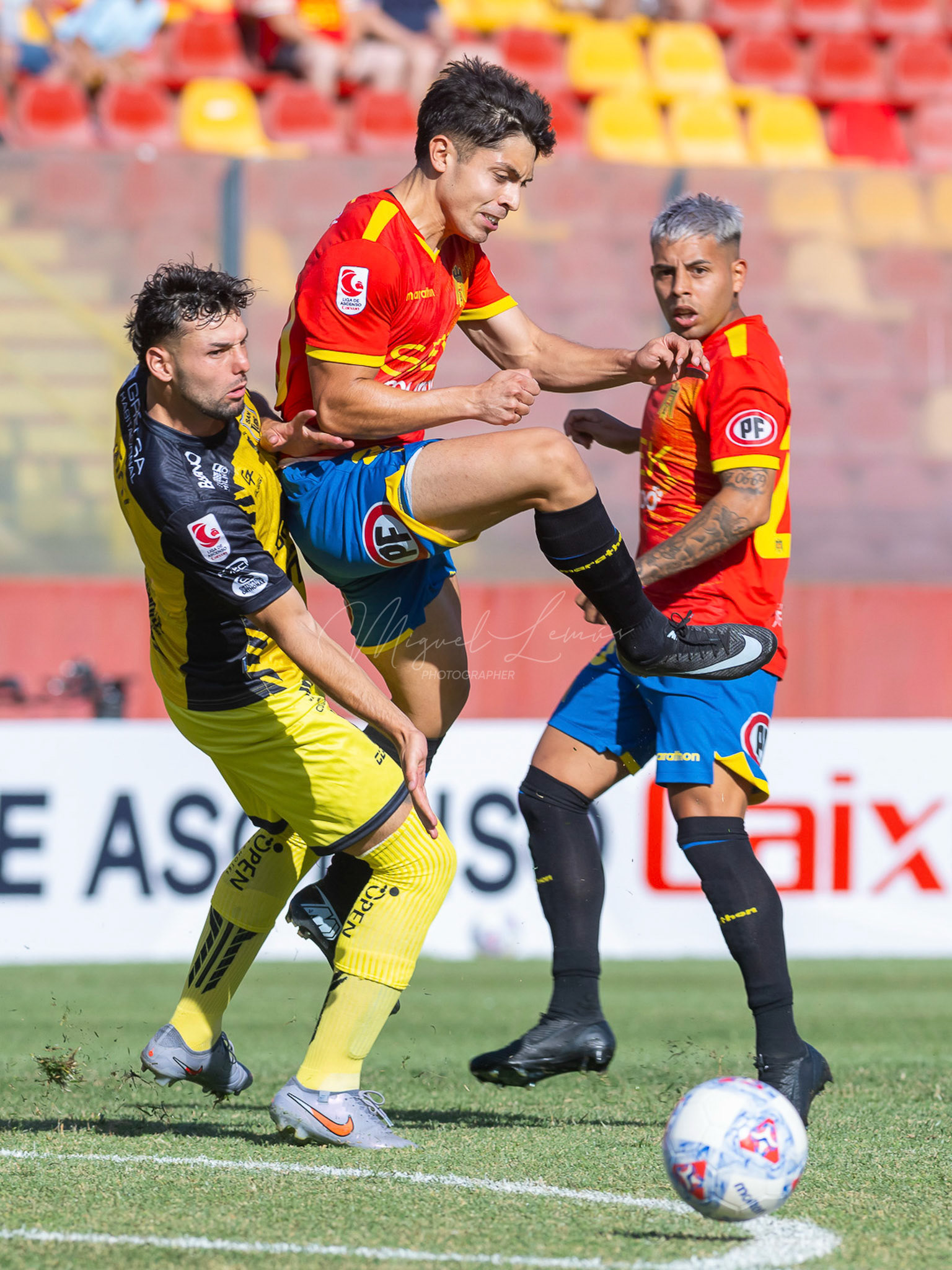 Santiago, Chile - 21 de febrero de 2026: partido entre Union Española y San Luis de Quillota válido por la fecha21 de febrero de 2026:de la Liga de Ascenso 2026, disputado en el Estadio Santa Laura. Foto: Miguel Lemus
