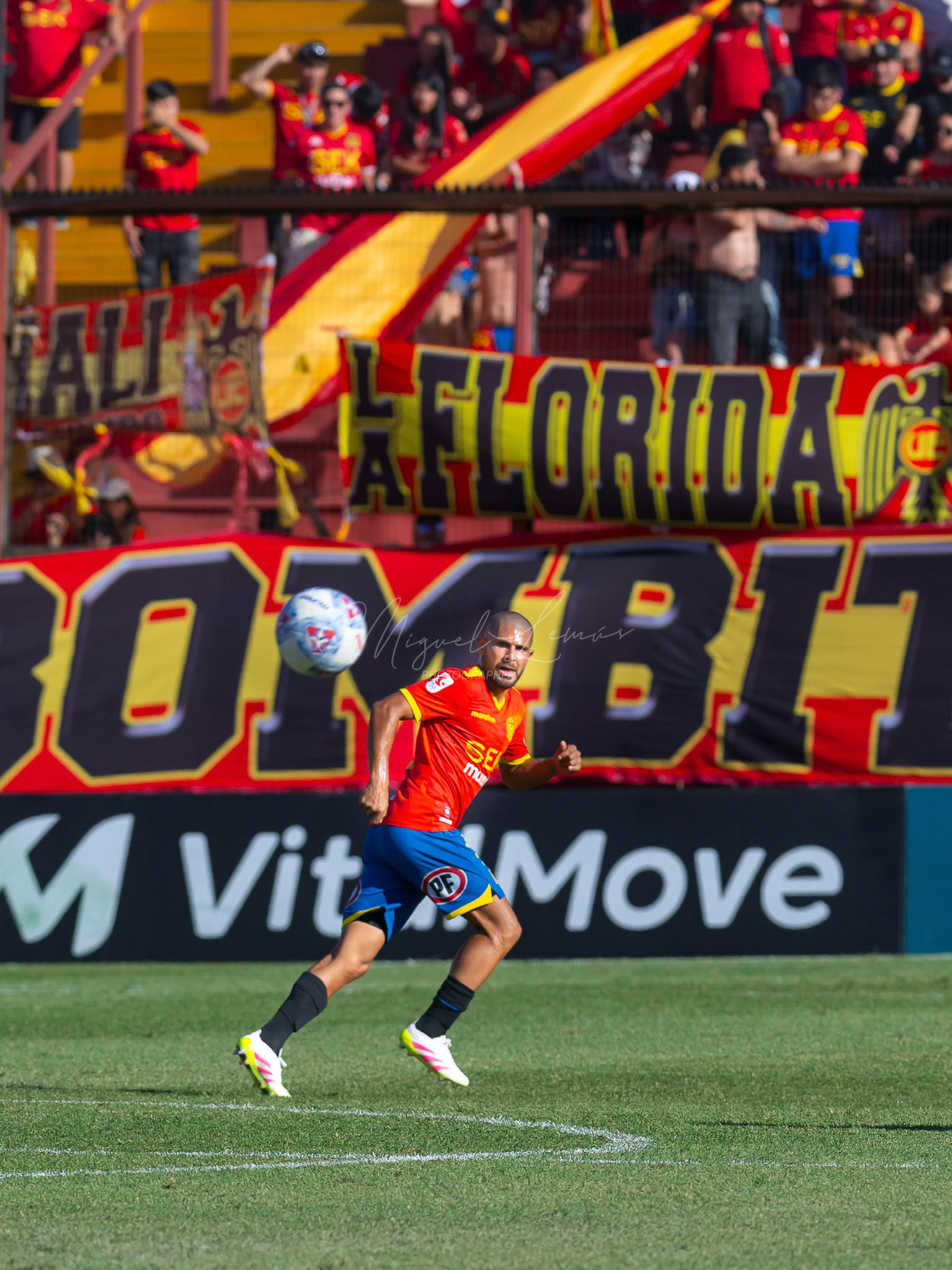 Santiago, Chile - 21 de febrero de 2026: partido entre Union Española y San Luis de Quillota válido por la fecha21 de febrero de 2026:de la Liga de Ascenso 2026, disputado en el Estadio Santa Laura. Foto: Miguel Lemus