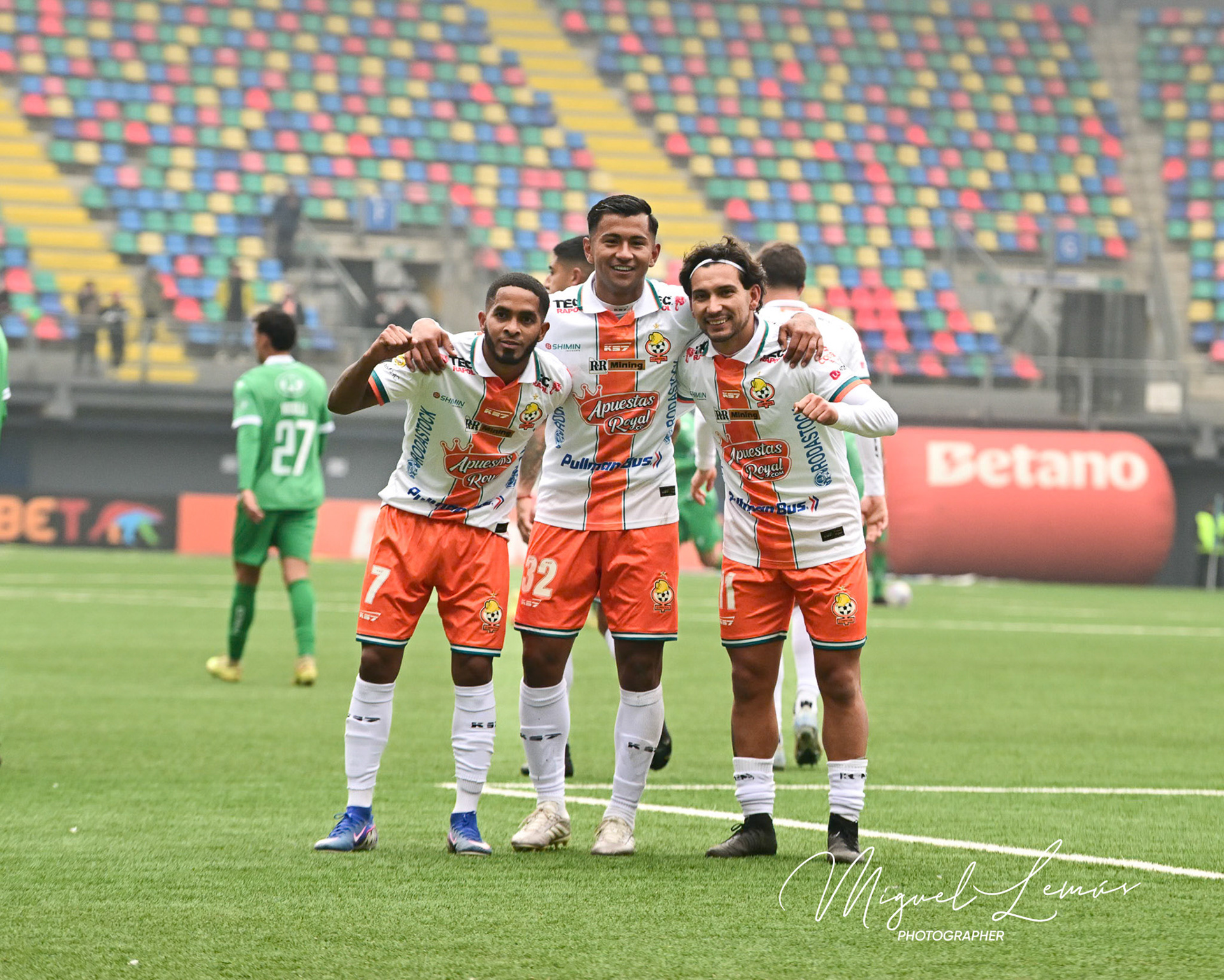 Santiago, Chile - 2026-05-23: Acción del partido entre Audax Italiano y Cobresal  Liga de Primera 2026 disputado en el  Estadio Bicentenario de la FloridaFecha 13 del campeonato  2026Foto: Miguel Lemus Dávila