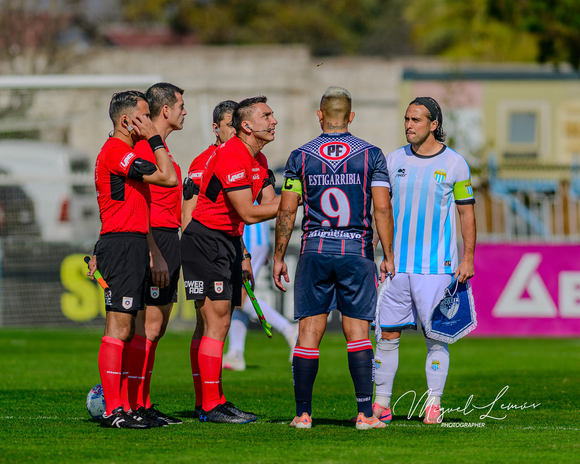 Santiago, Chile - 2026-05-16: Acción del partido entre Deportes Recoleta  vs   Club Deportes Magallanes Liga de Ascenso 2026 disputado en el Estadio Municipal de San Bernardo  Foto: Miguel Lemus Dávila