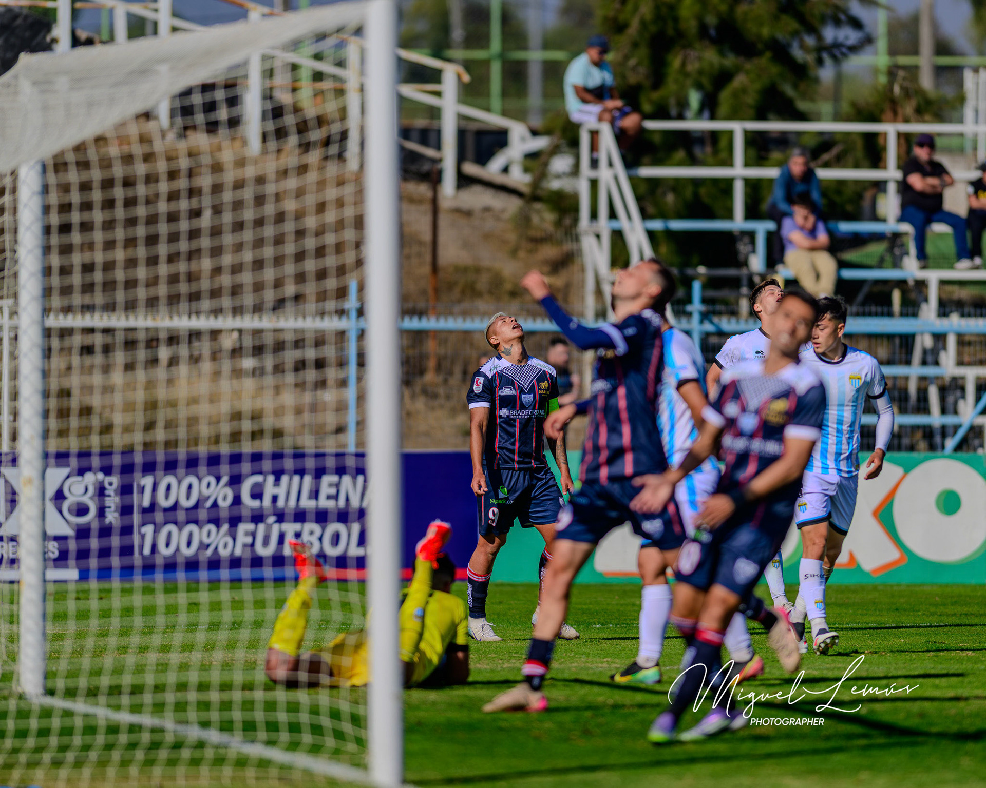 Santiago, Chile - 2026-05-16: Acción del partido entre Deportes Recoleta  vs   Club Deportes Magallanes Liga de Ascenso 2026 disputado en el Estadio Municipal de San Bernardo  Foto: Miguel Lemus Dávila
