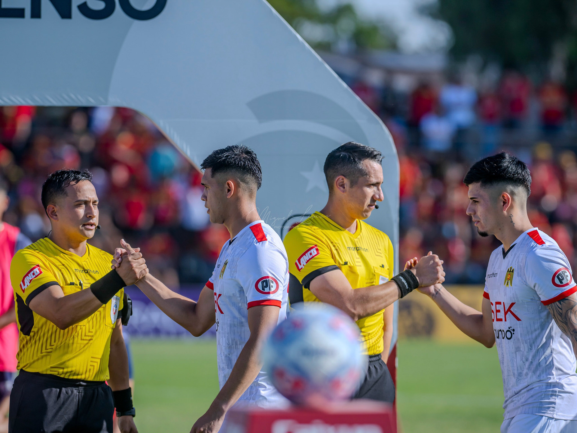 Santiago, Chile - 27 de febrero de 2026: partido entre Union Española y Deportivo Recoleta válido por la fecha 2 del 2026 ,de la Liga de Ascenso 2026, disputado en el Estadio Popular de Recoleta Leonel SanchezFoto: Miguel Lemus
