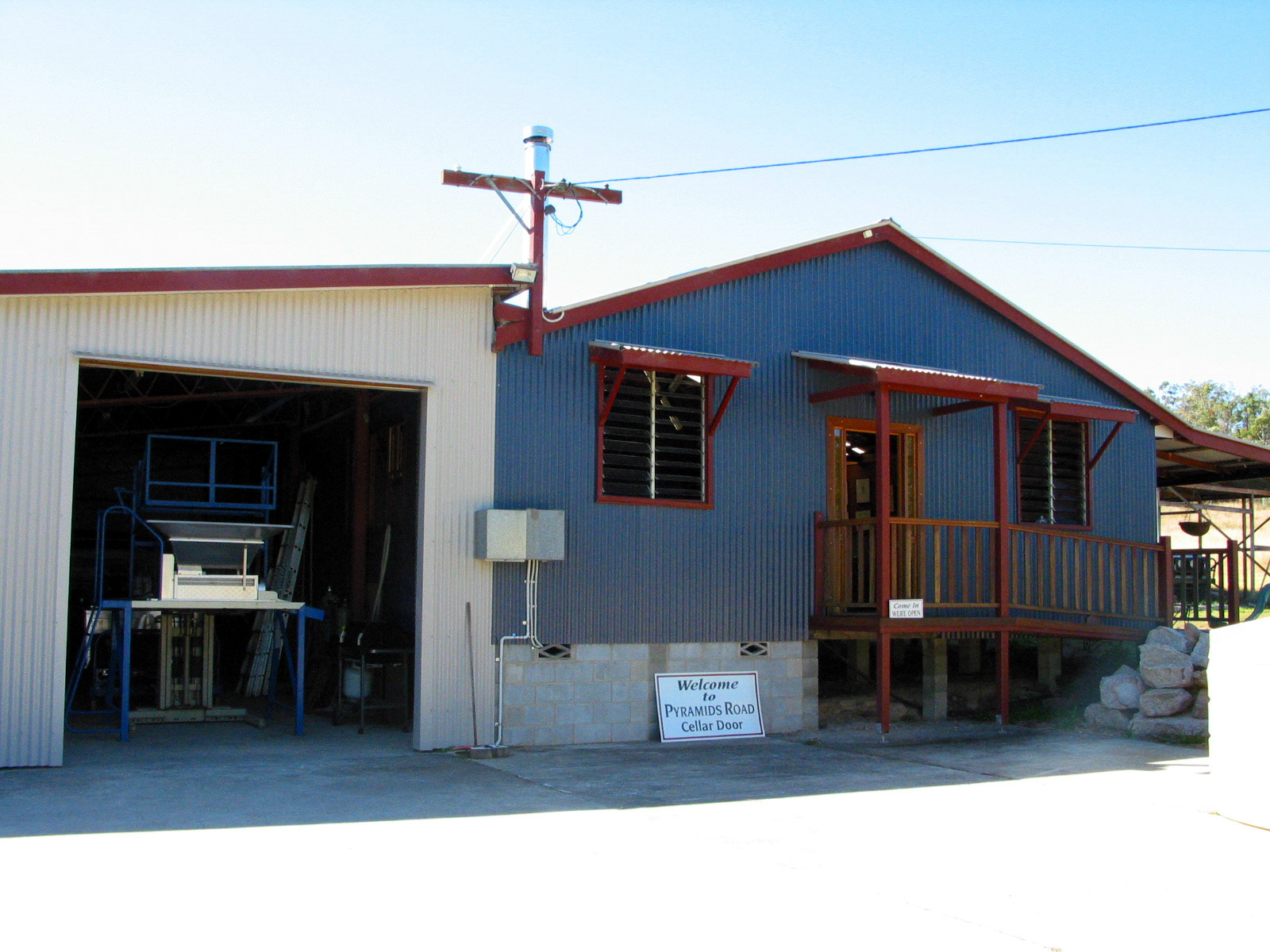 The first winery we visited