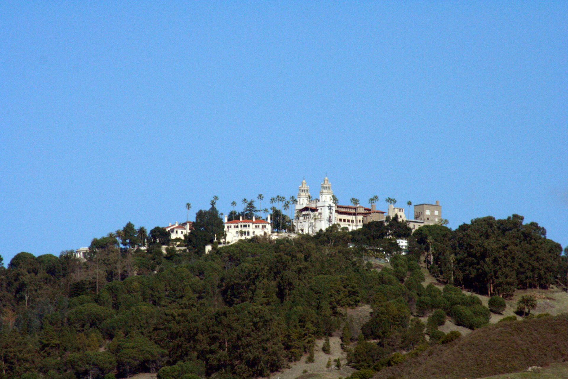 Hearst Castle before our tour
