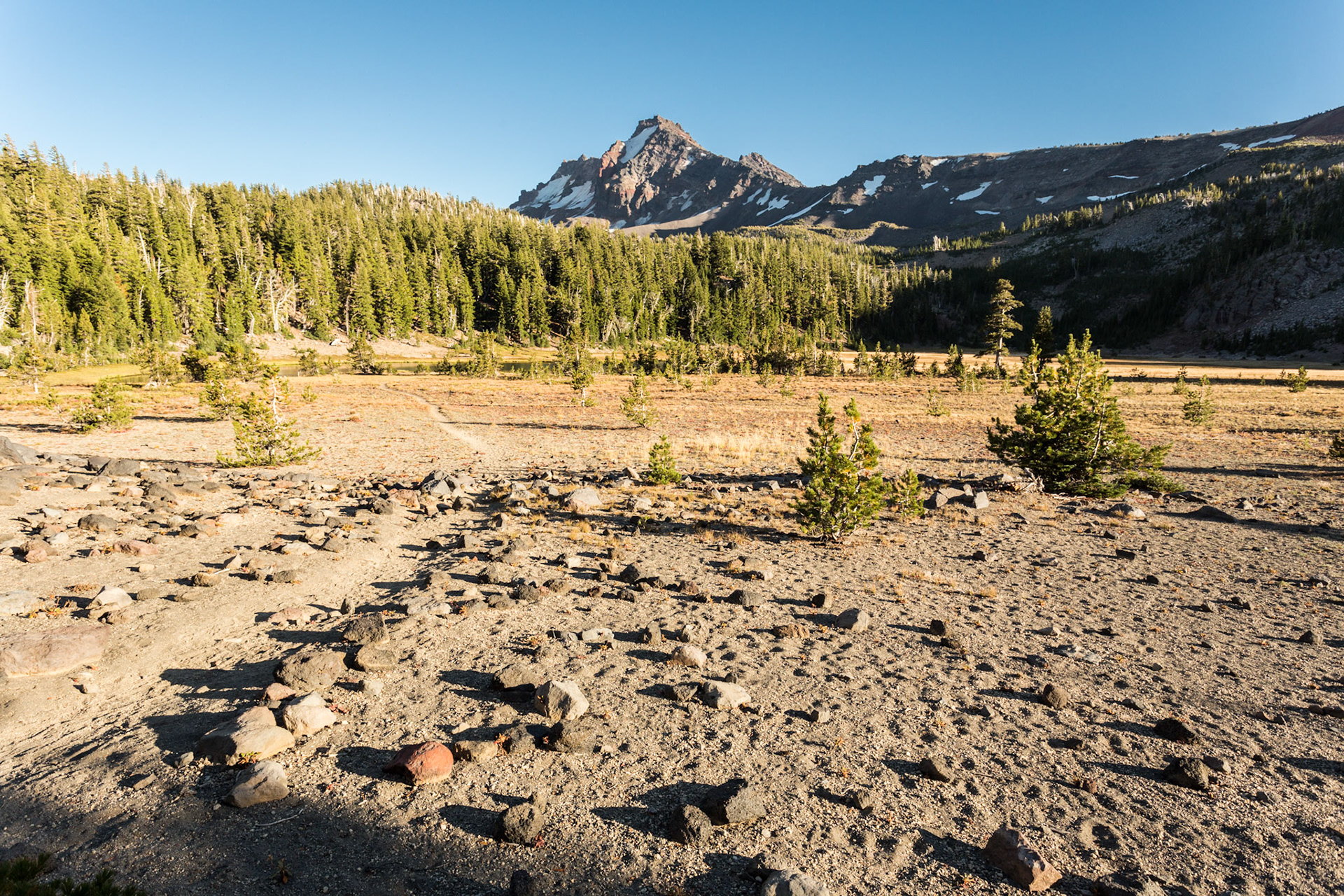 Little trail to Golden Lake