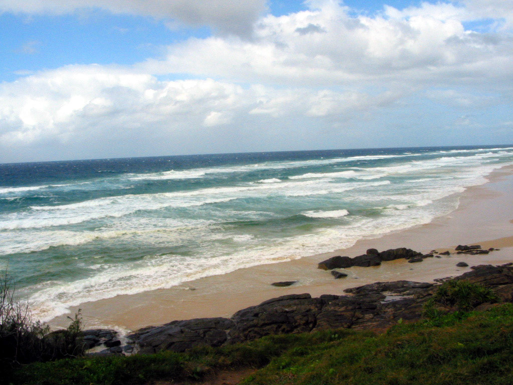 Climbing up Indian Head