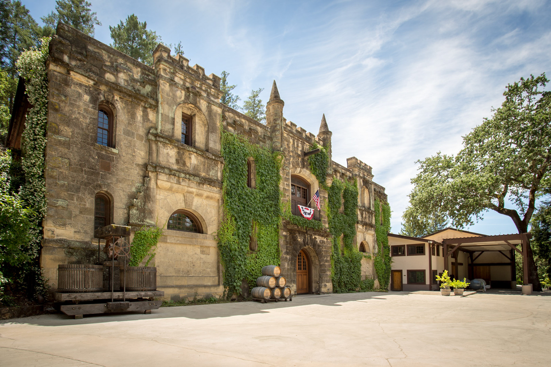 Chateau Montelena in Calistoga