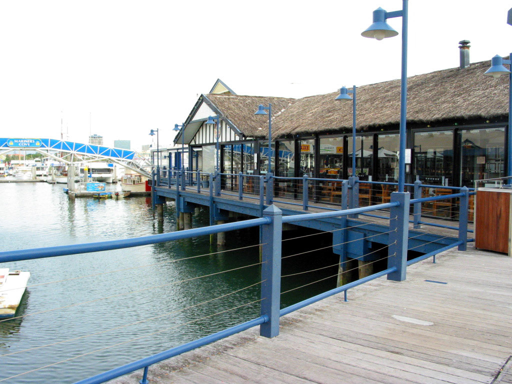 Pub by the Hostel at Mariner's Cove