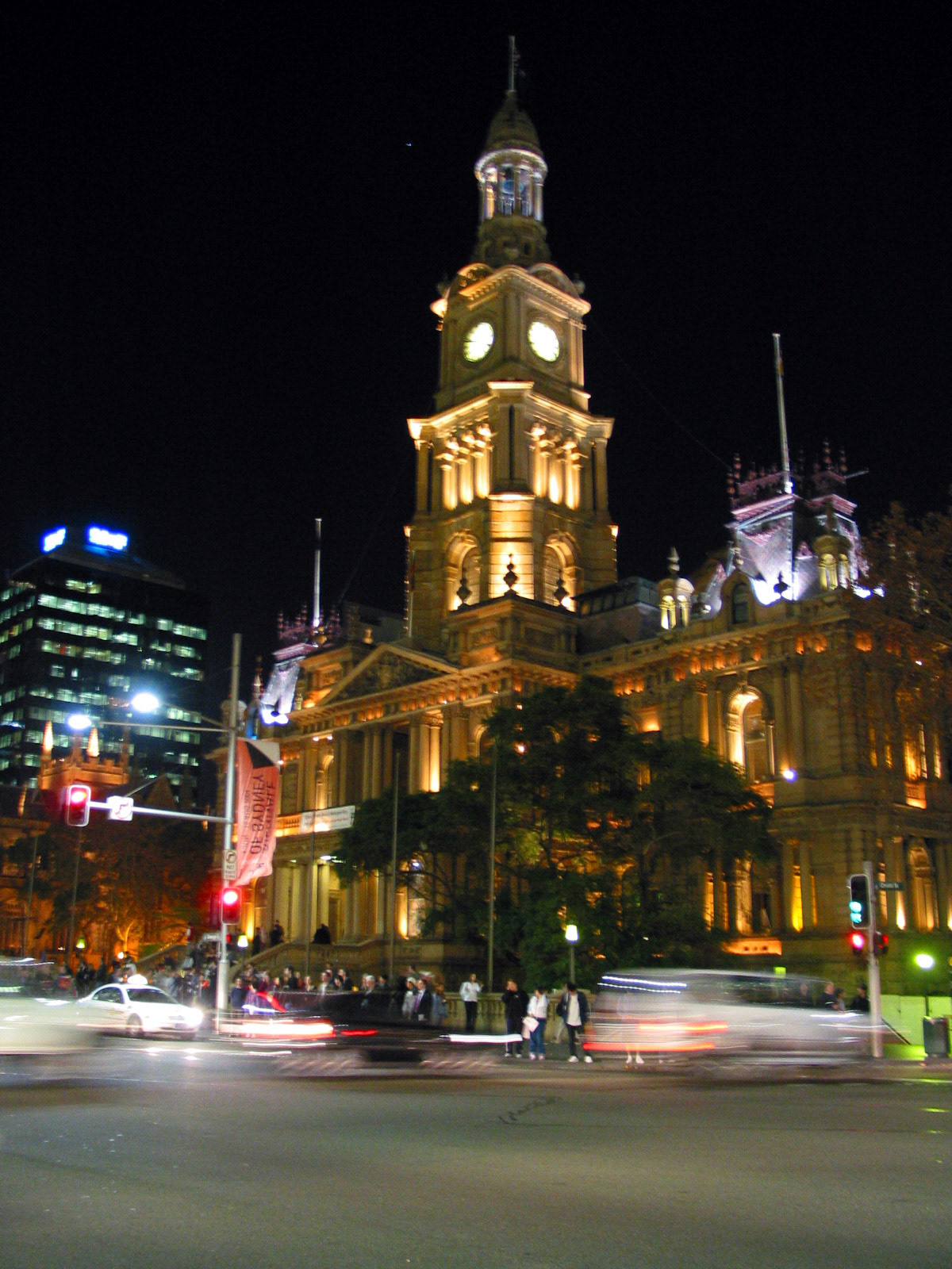 Sydney at night