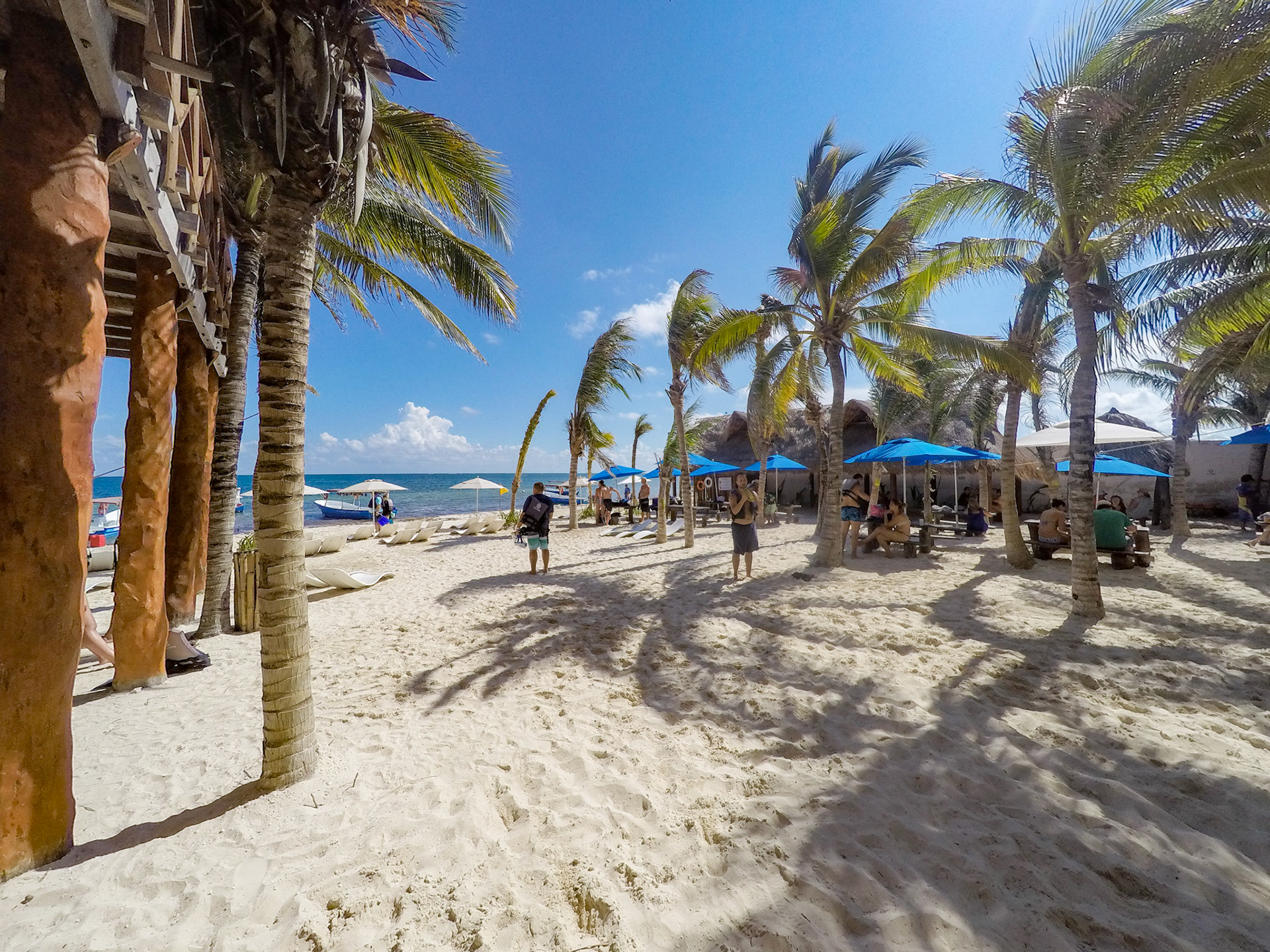 Waiting for the snorkel tour to begin
