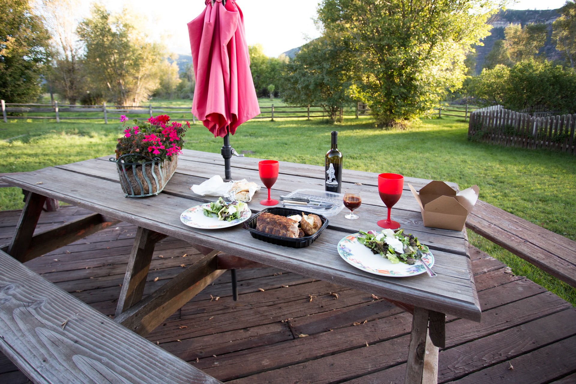 Dinner at the Ranch House in Ridgway, CO