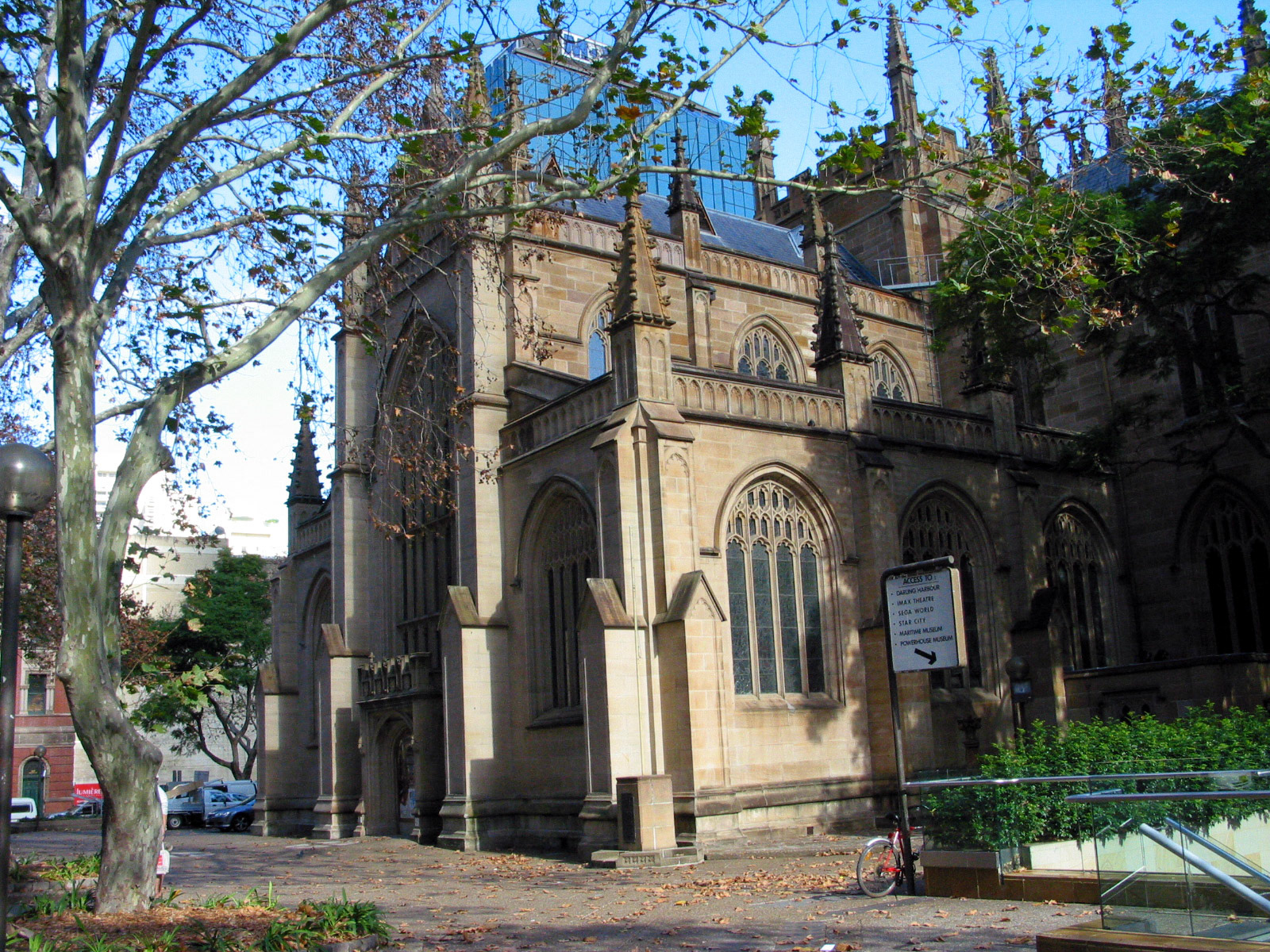 A church, one of many beautiful old buildings