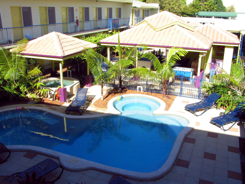 Cairns Central YHA Courtyard