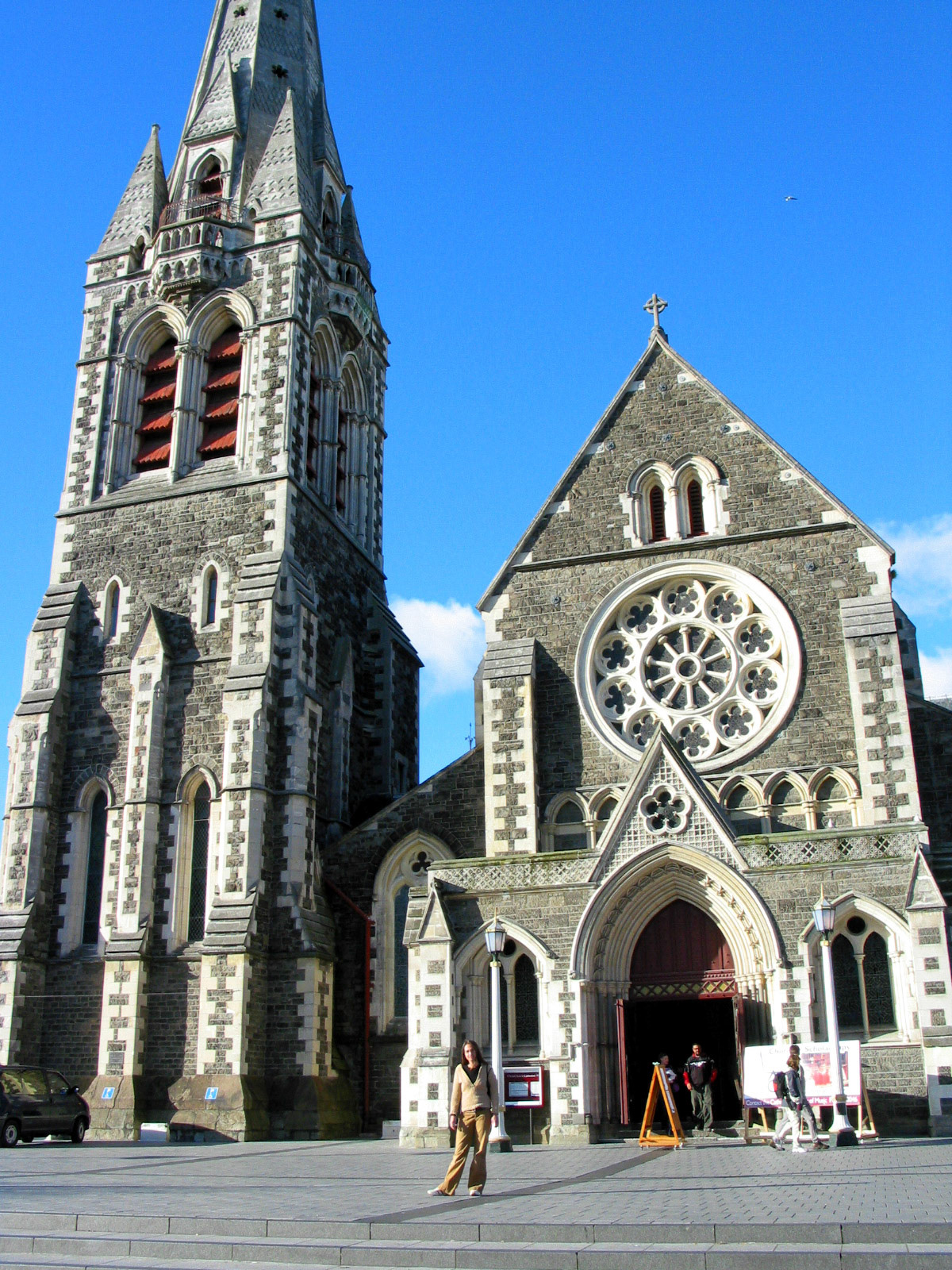 Me in front of the Cathedral