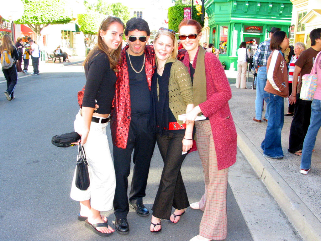 Me, Slick Rick (Leigh), Hayley and Becky