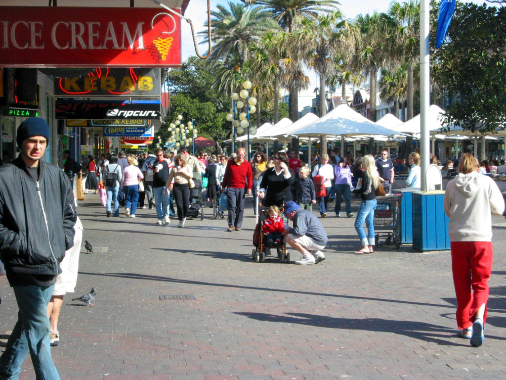 Street mall in Manly