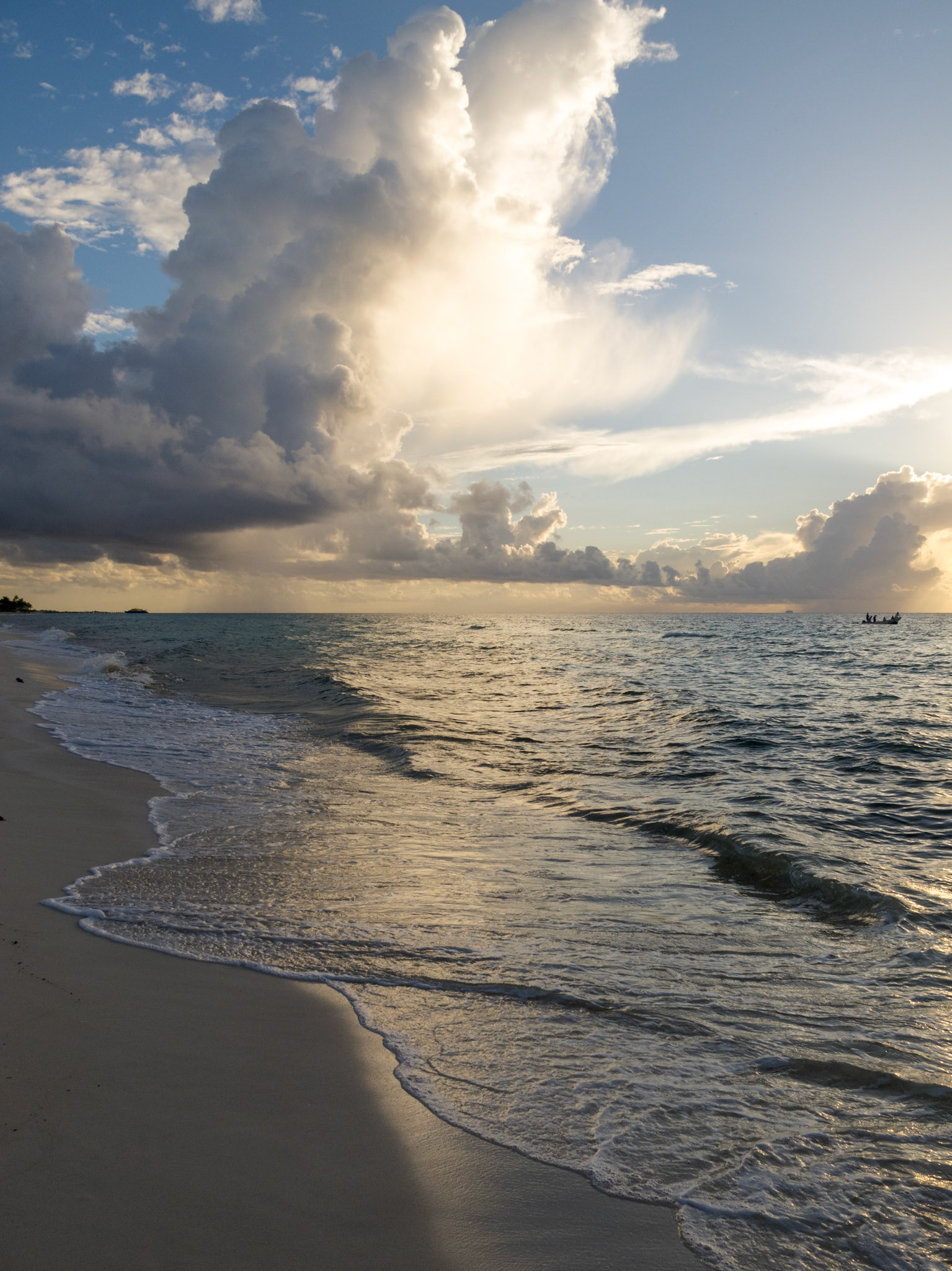 Sunrise over the Caribbean