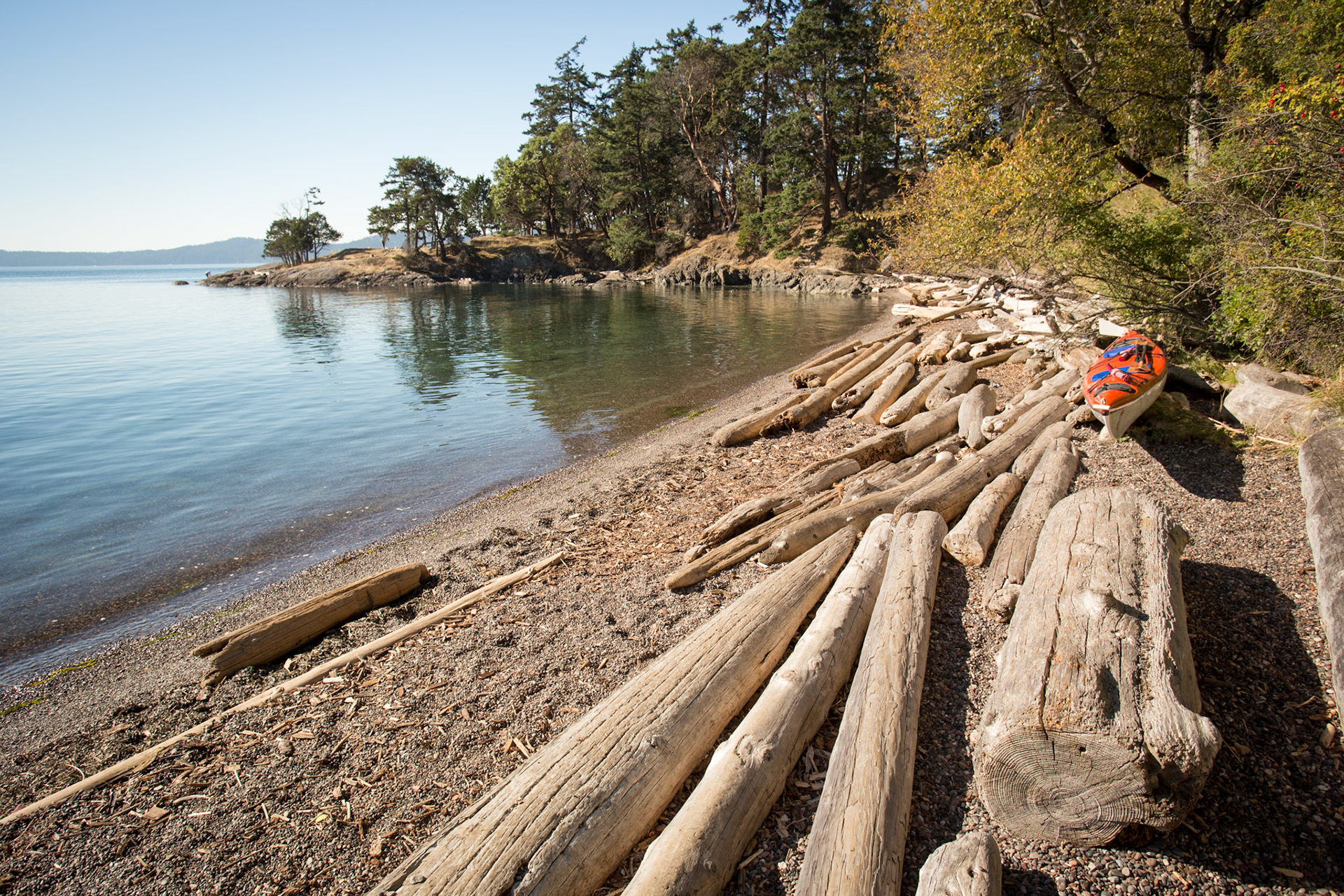 Jones Island State Park in the San Juan Islands