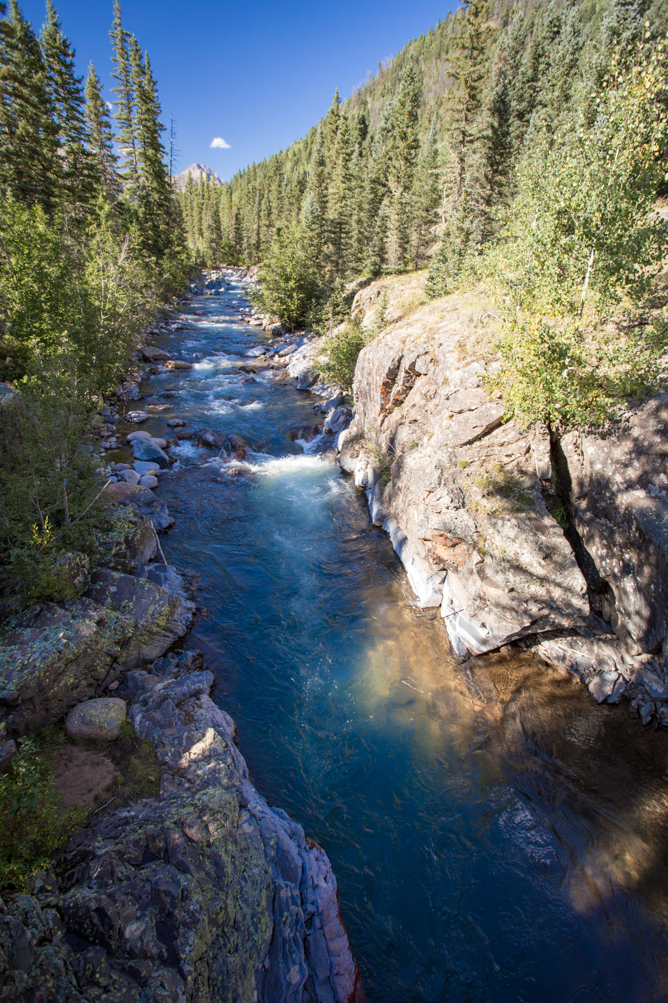 Crossing Vallecito Creek