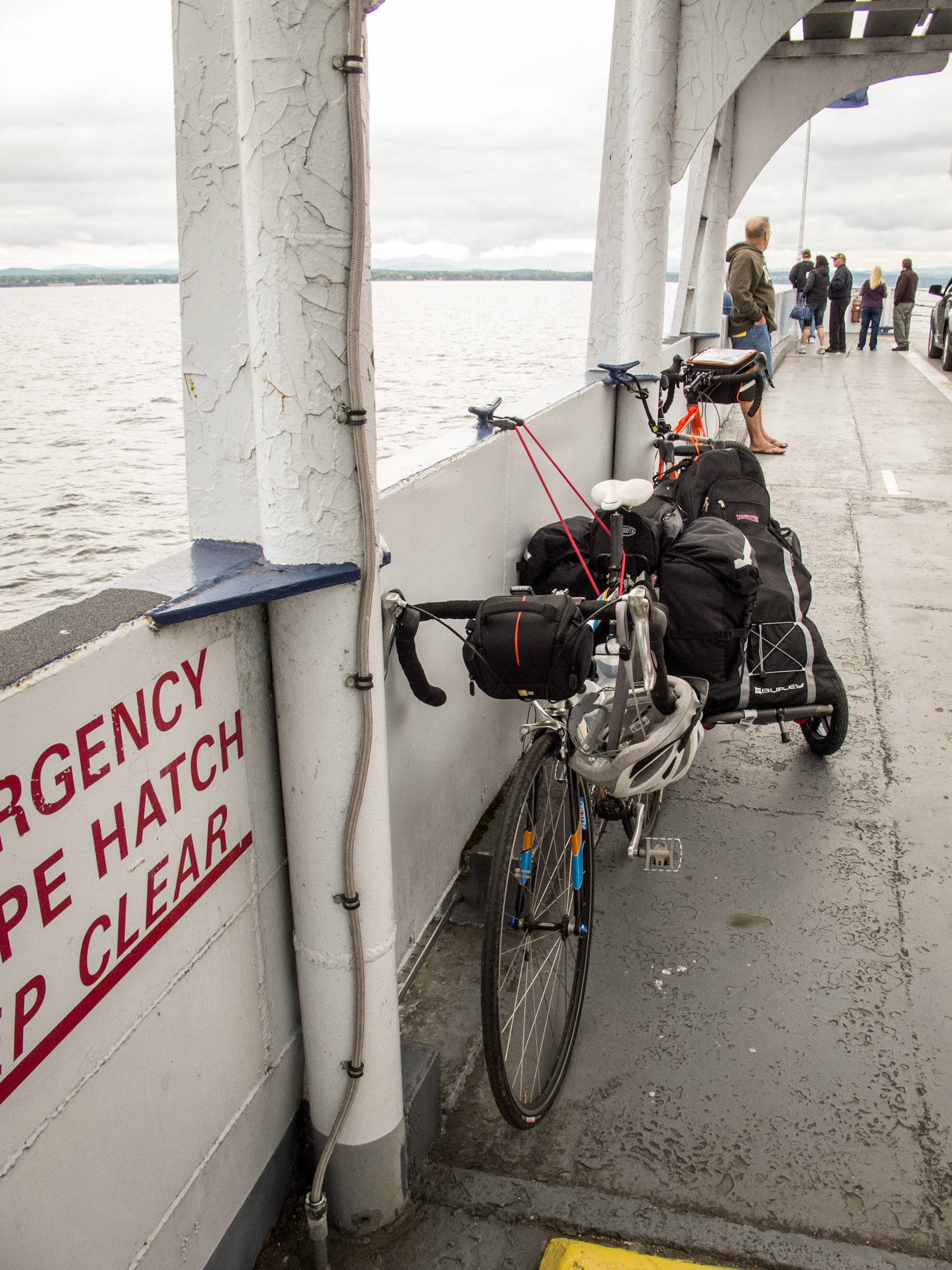 Ferry back to Burlington, VT