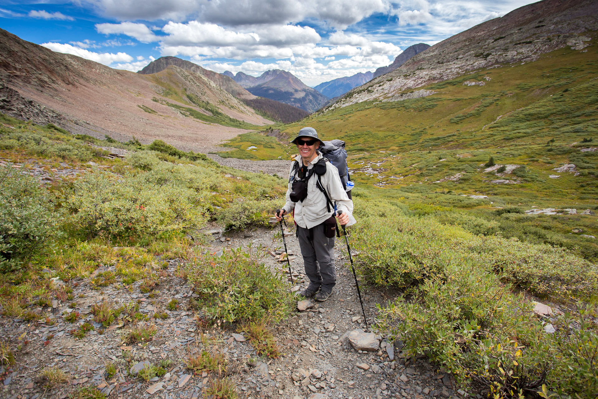 Descending from Pass #2