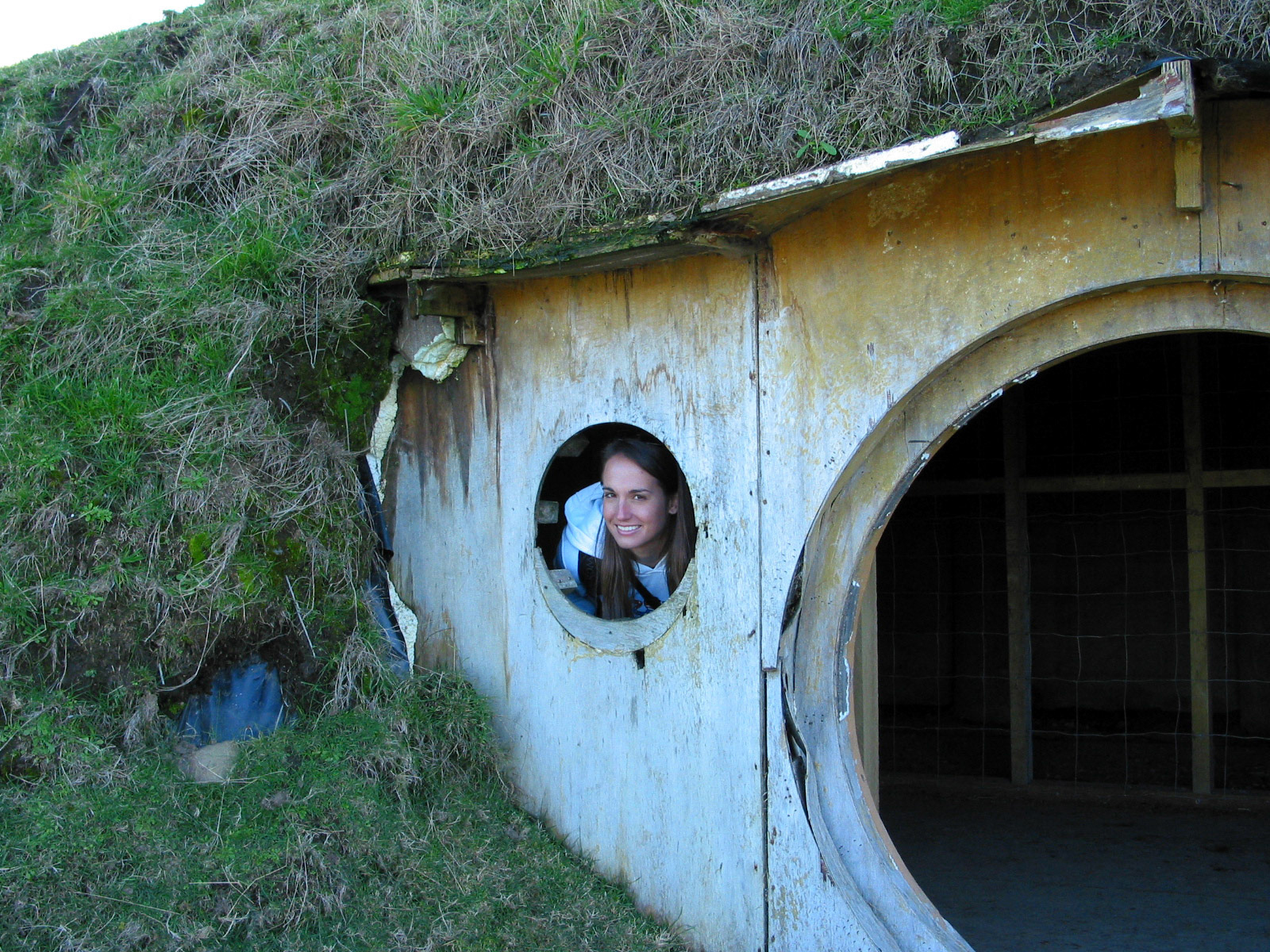 Me in one of Bilbo's windows