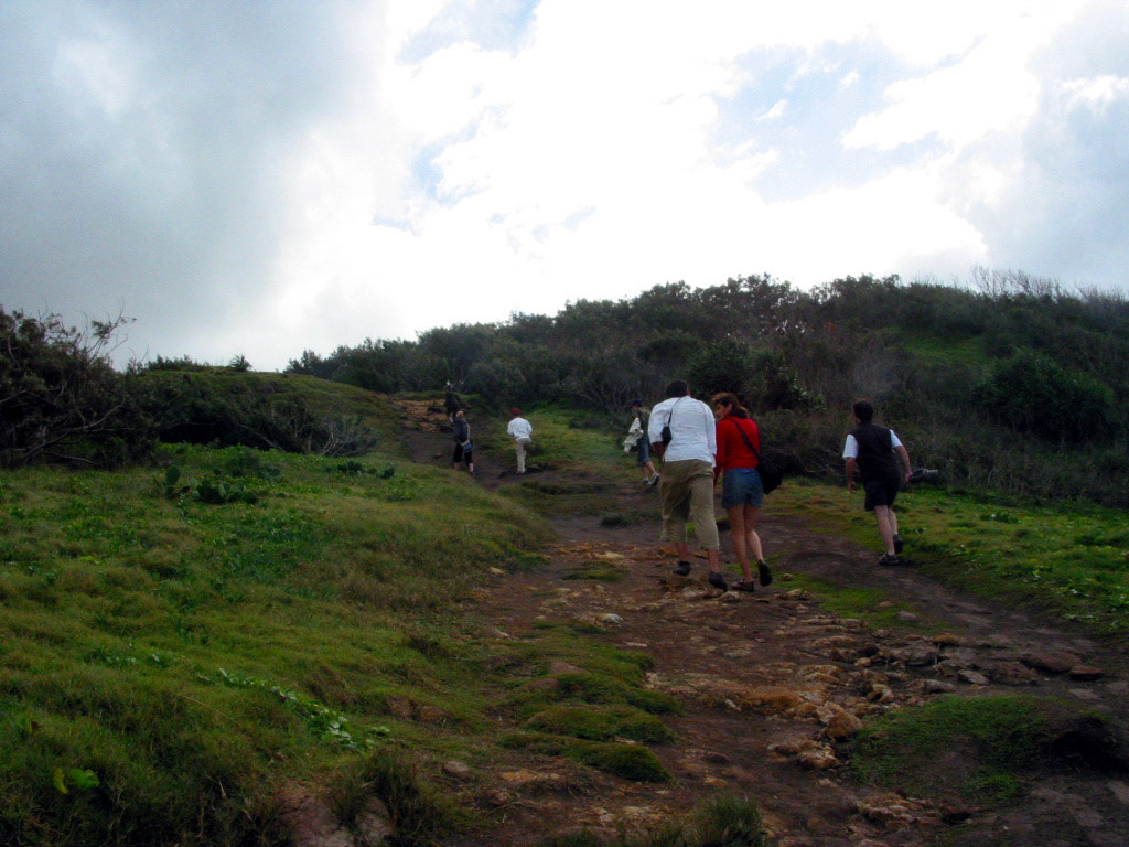 All hiking up Indian Head