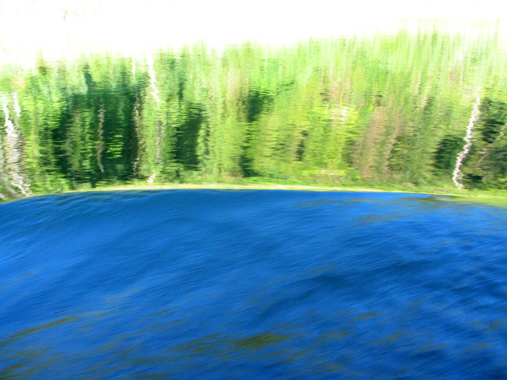 Reflection in the water