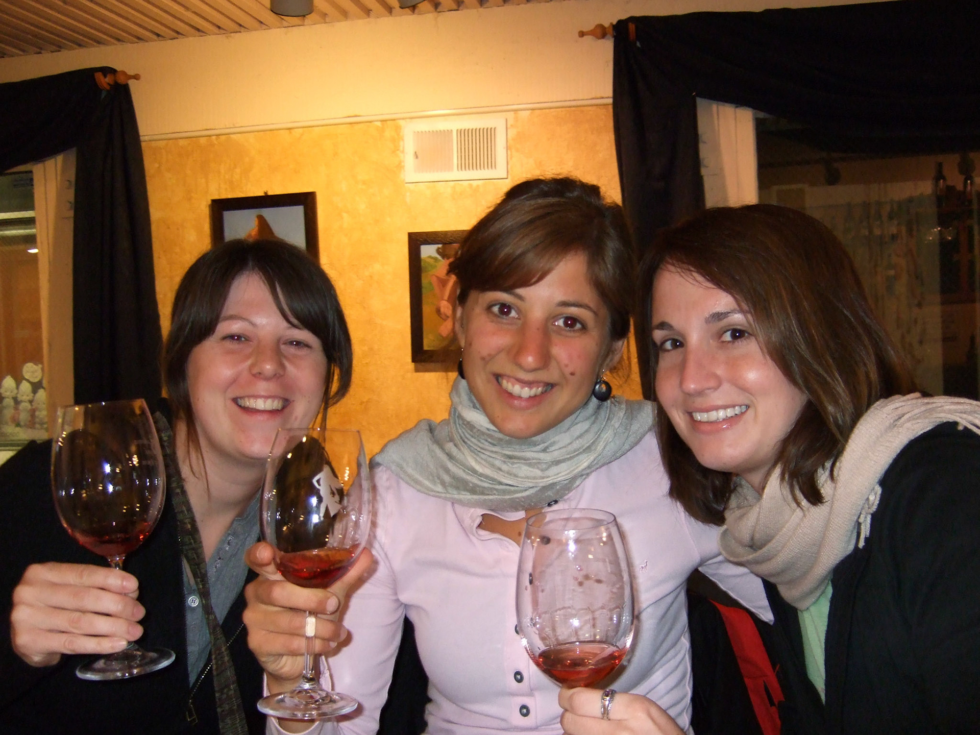 Wine tasting in Solvang on the way back home