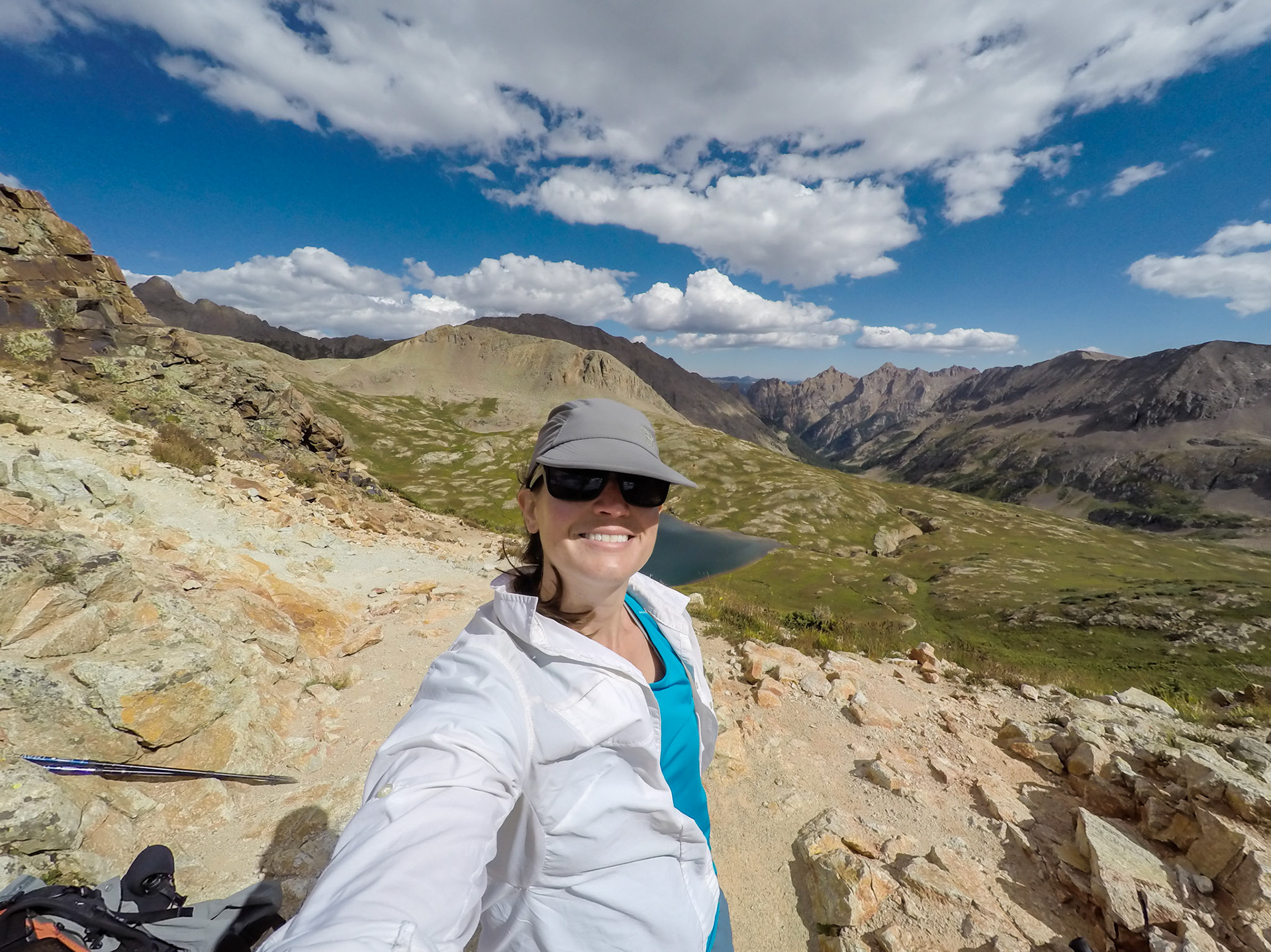 Top of Columbine Pass (13,094 ft)