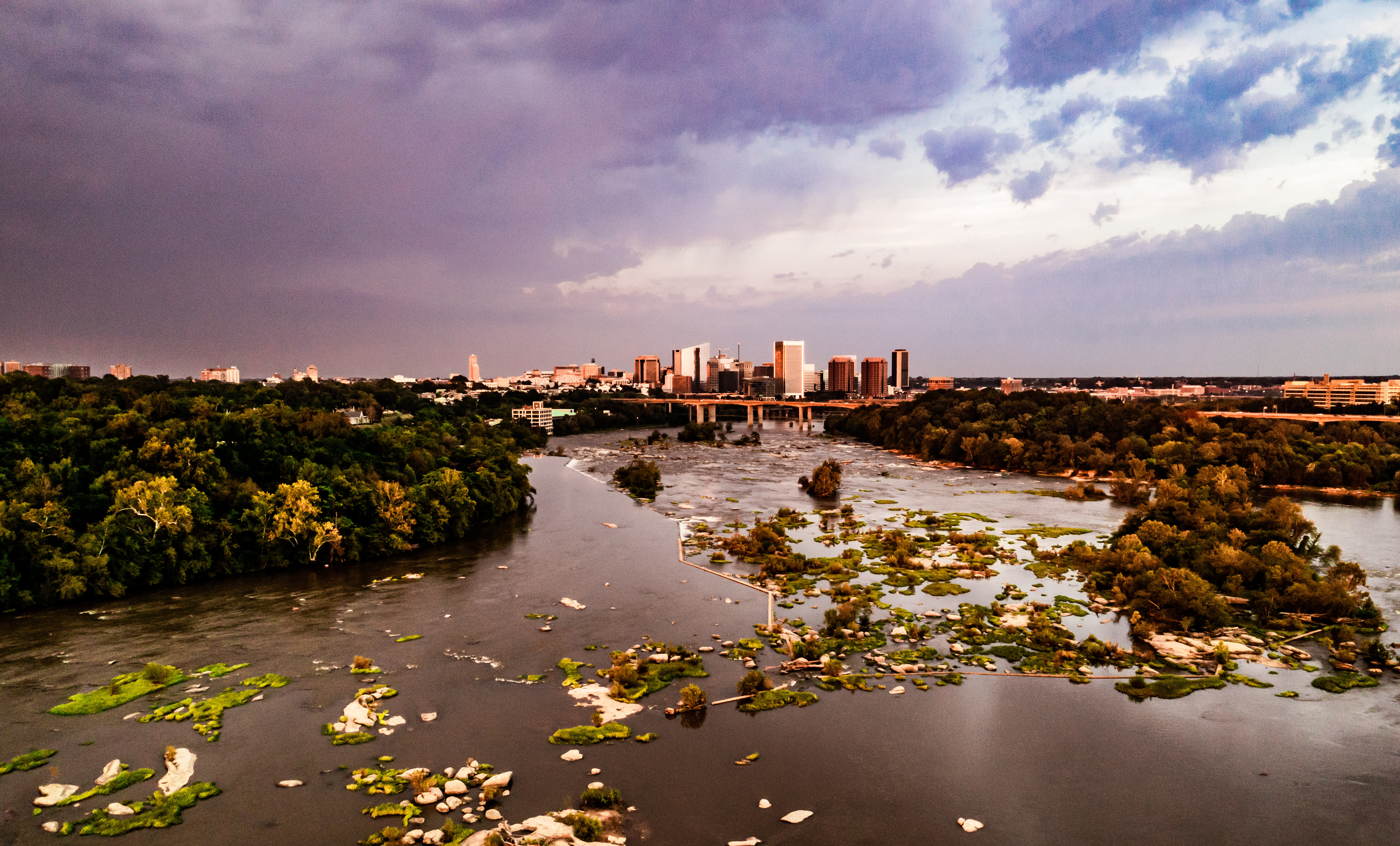 Richmond over the James River
