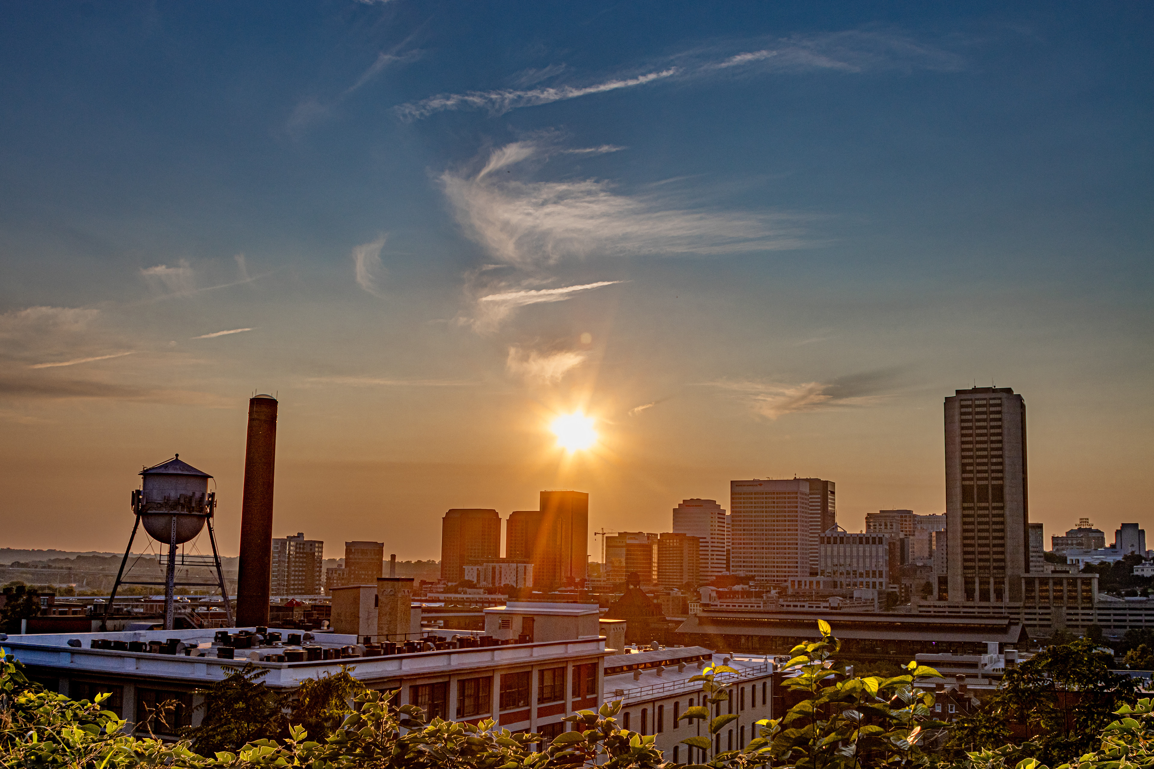 Downtown from Church Hill Overlook