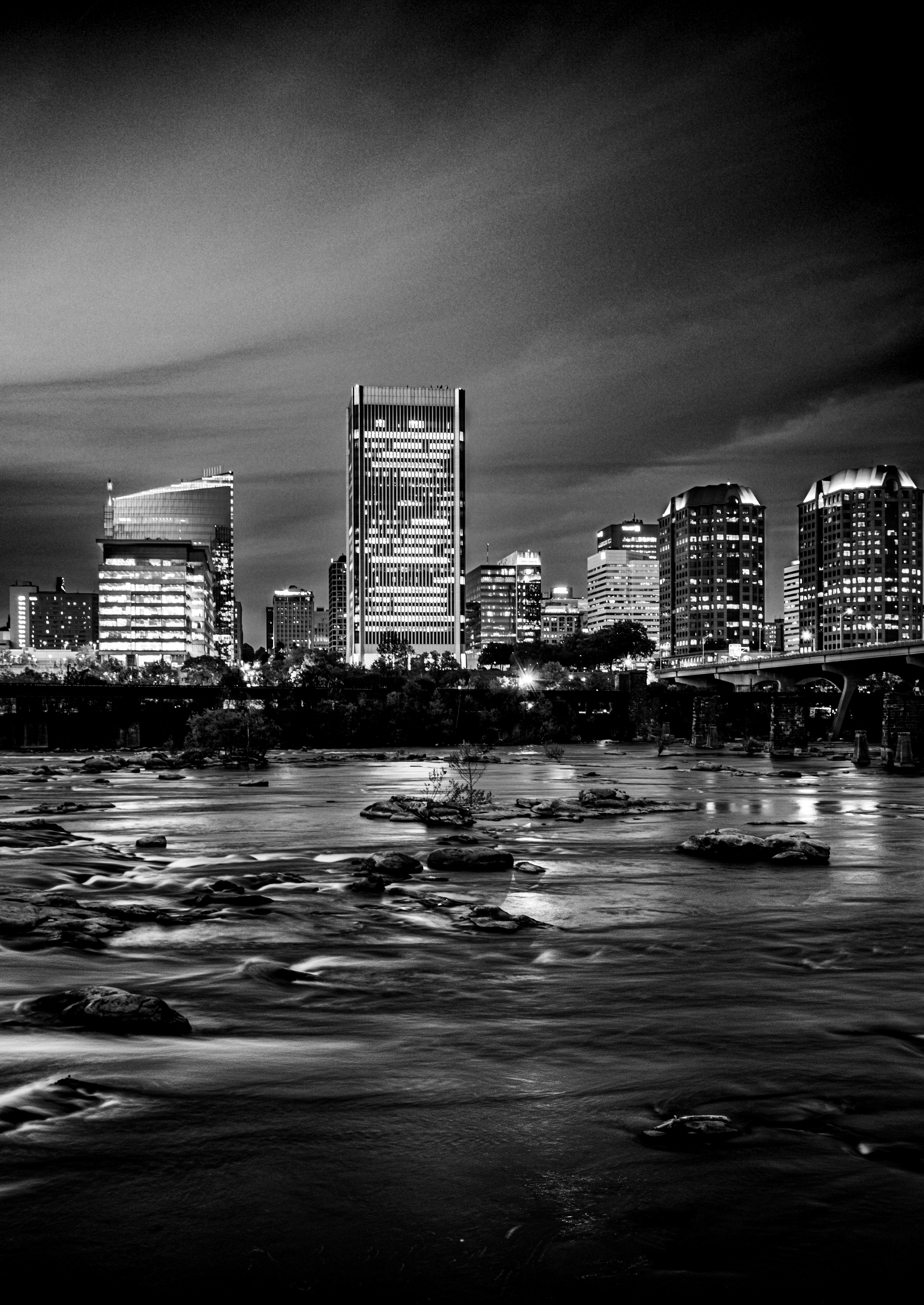 Downtown from the T. Tyler Pottersfield Bridge