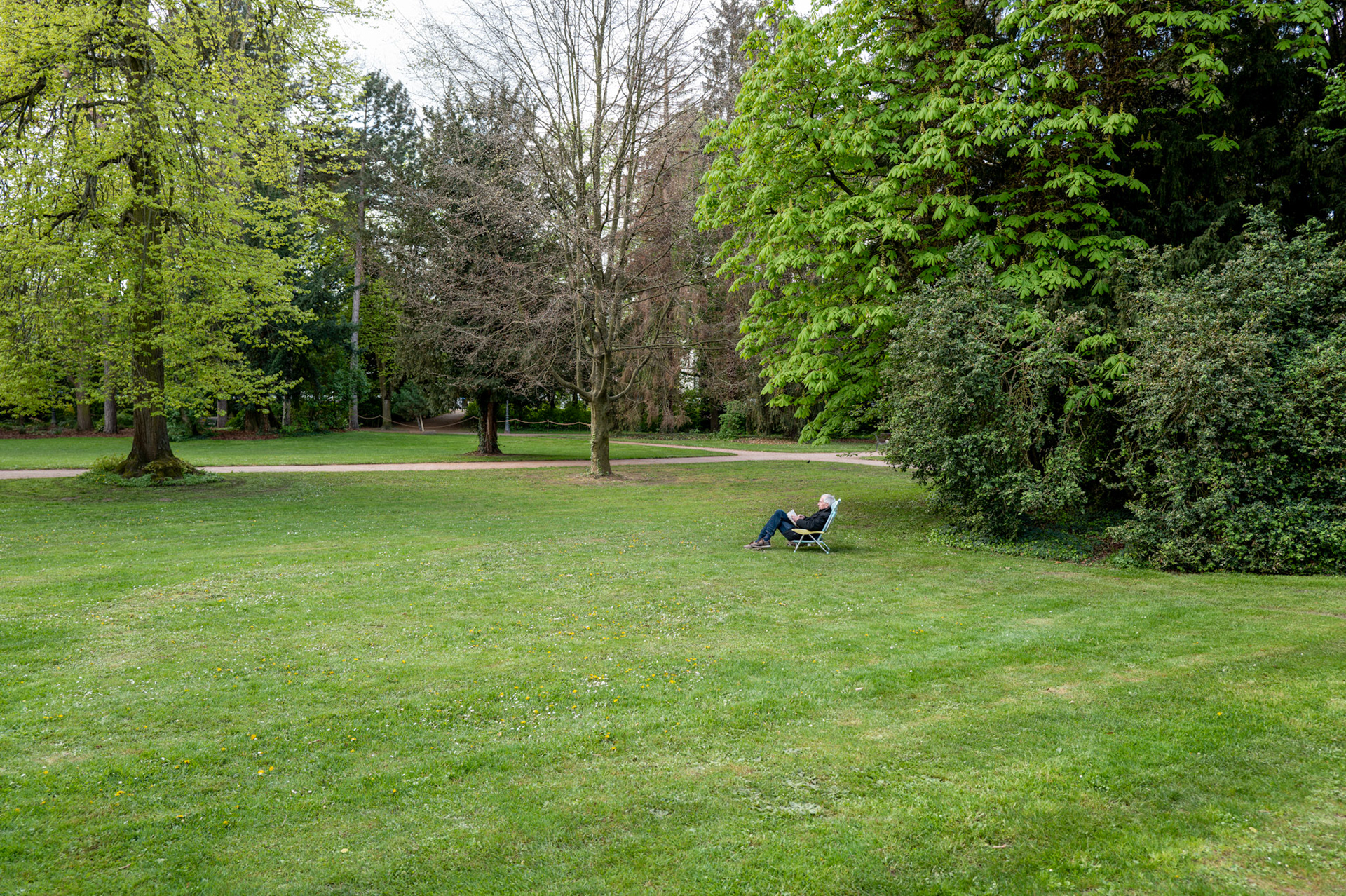 Lire au Parc de l'Orangerie