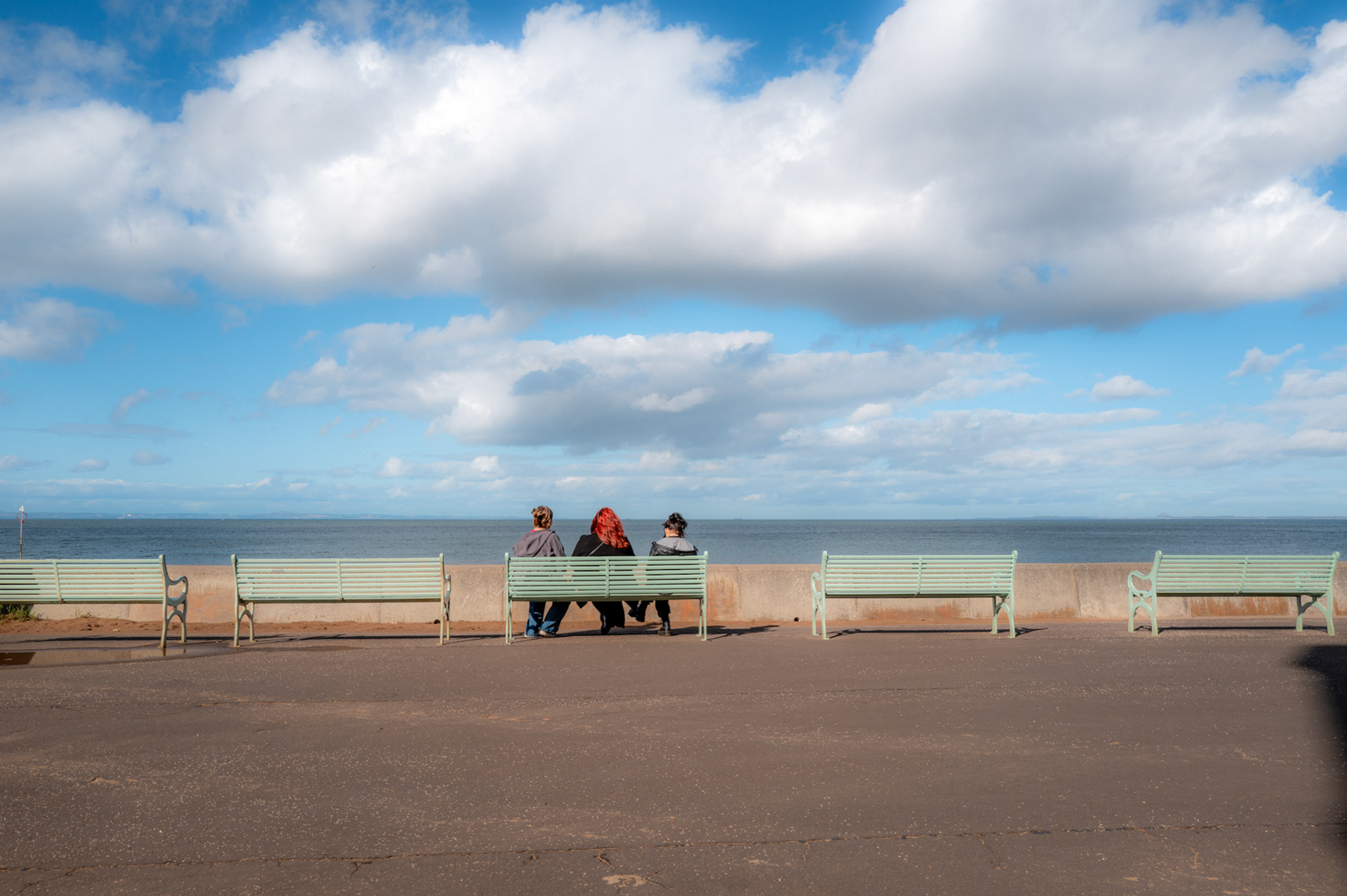 Vue sur la mer du Nord