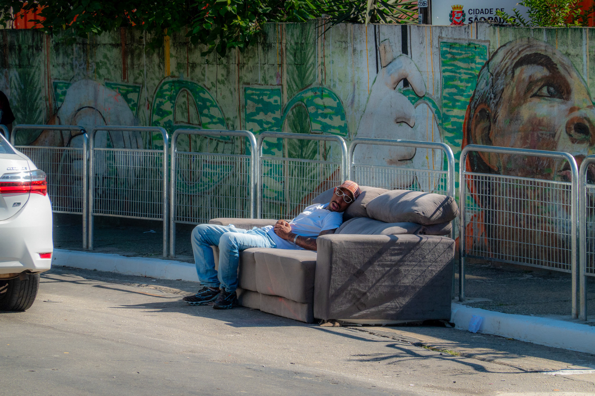 Sieste de rue