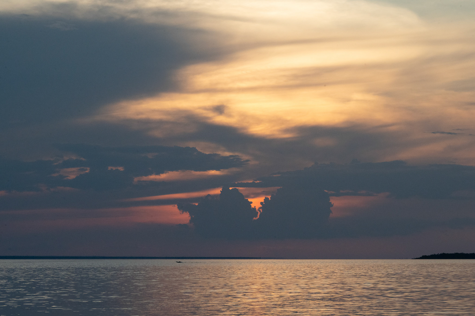 Un soir sur le Rio Negro