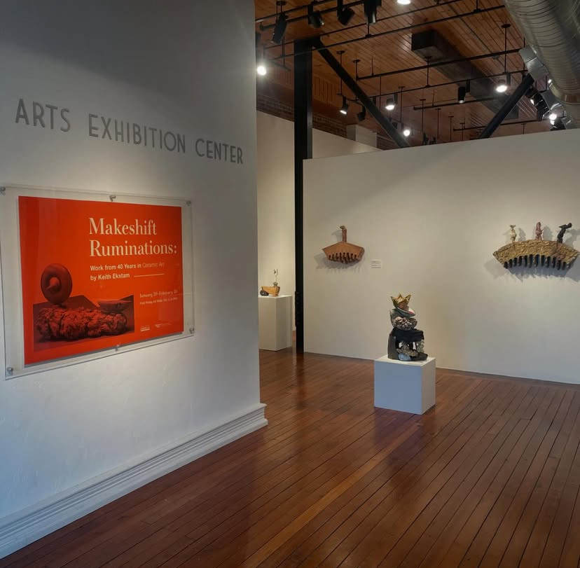 Floating Wall Banner in Carolla Arts Exhibition Center