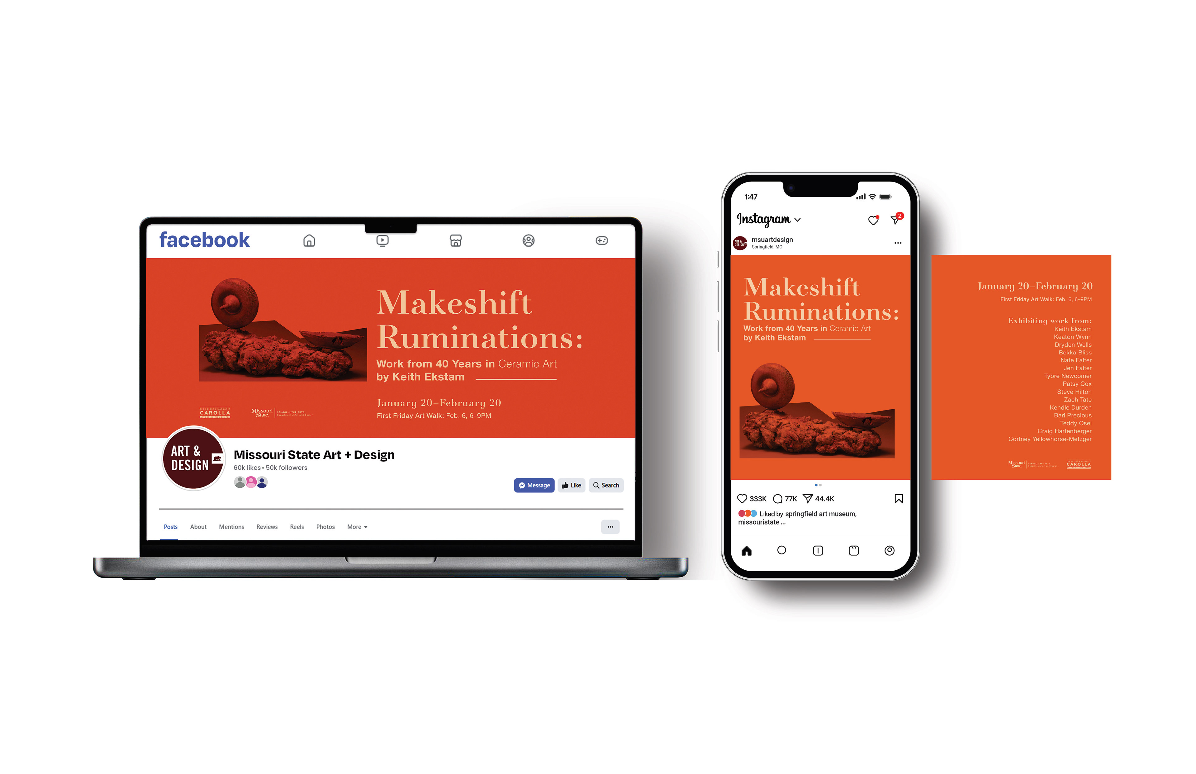 Social Media Campaign [Facebook and Instagram]