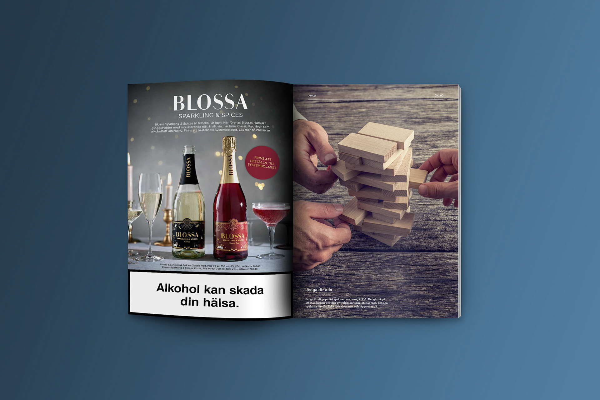 Blossa Glögg, Anora