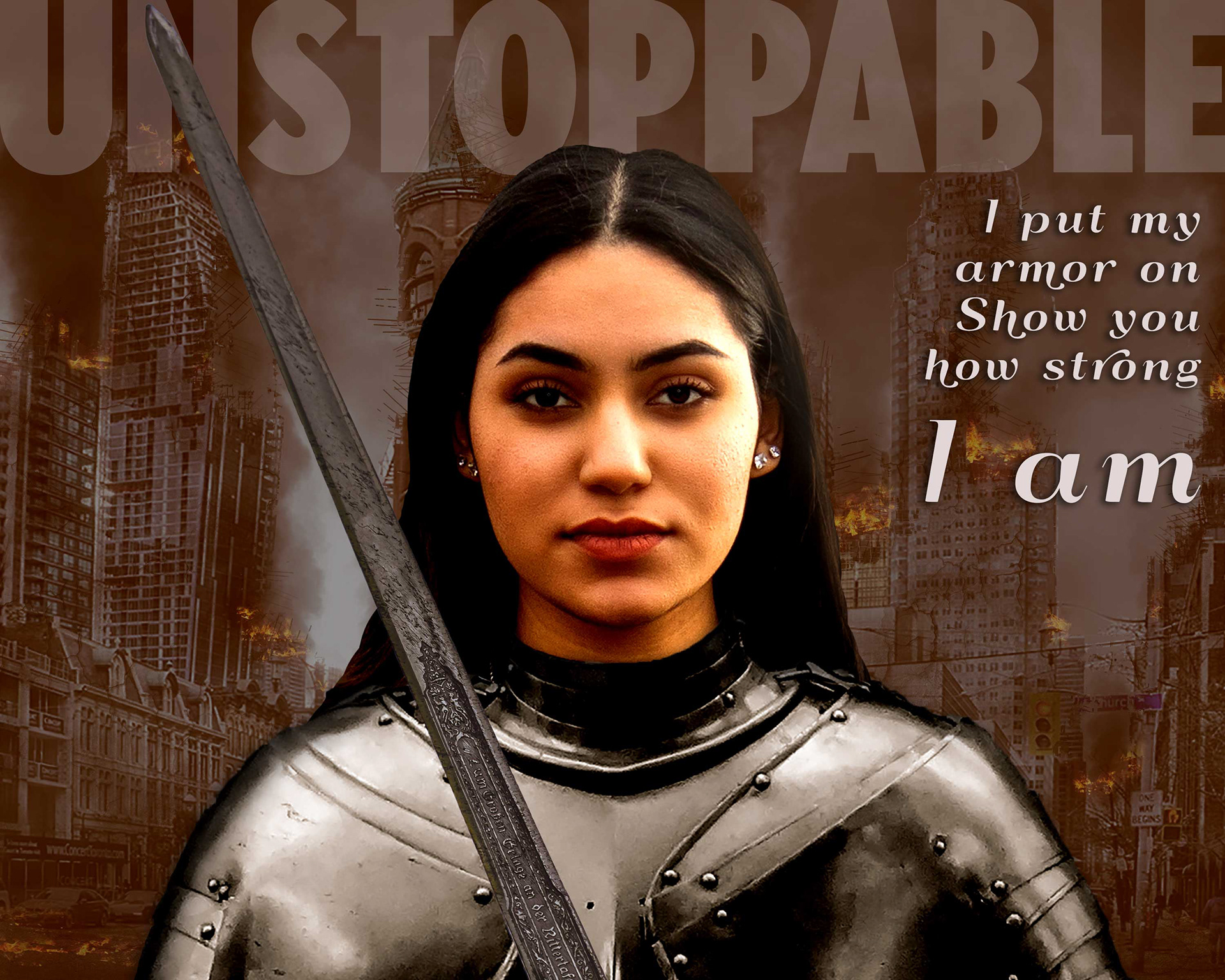 Unstoppable - Photoshop Composite