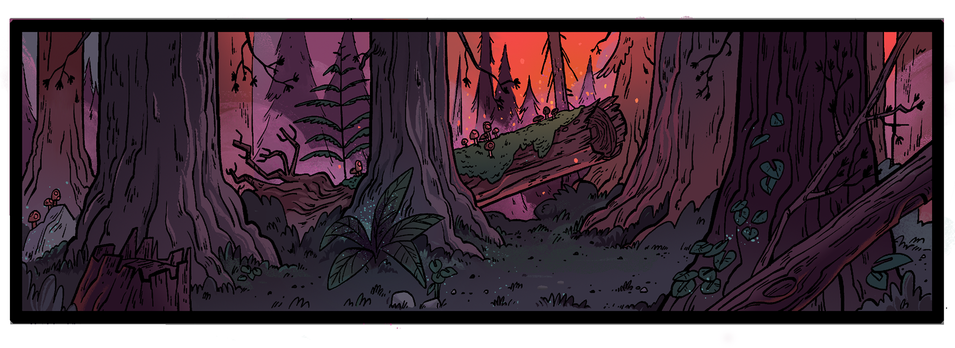 Paint only, layout by Sean Jimenez, Photoshop.