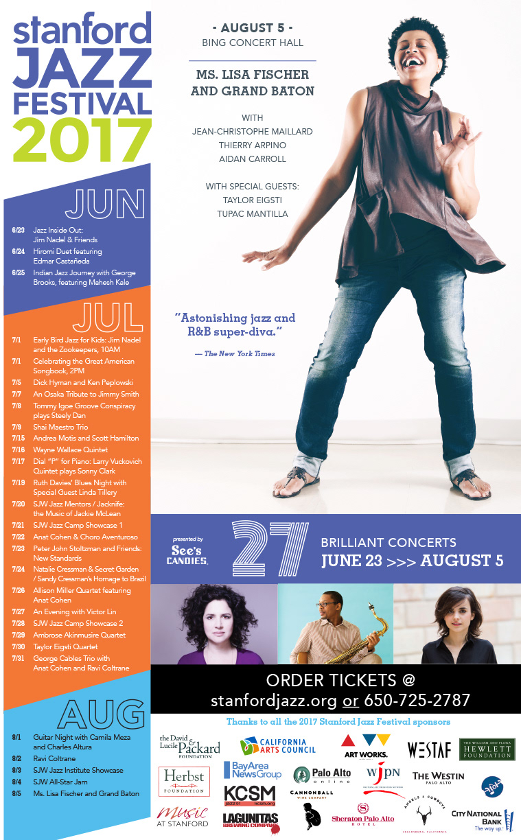 2017 JAZZ FESTIVAL POSTER
