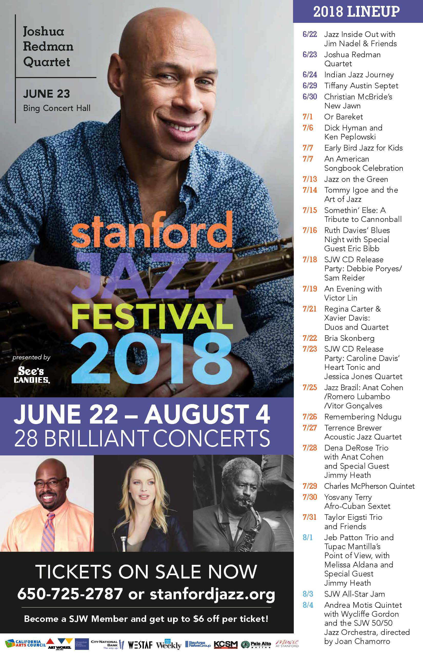 2018 JAZZ FESTIVAL POSTER